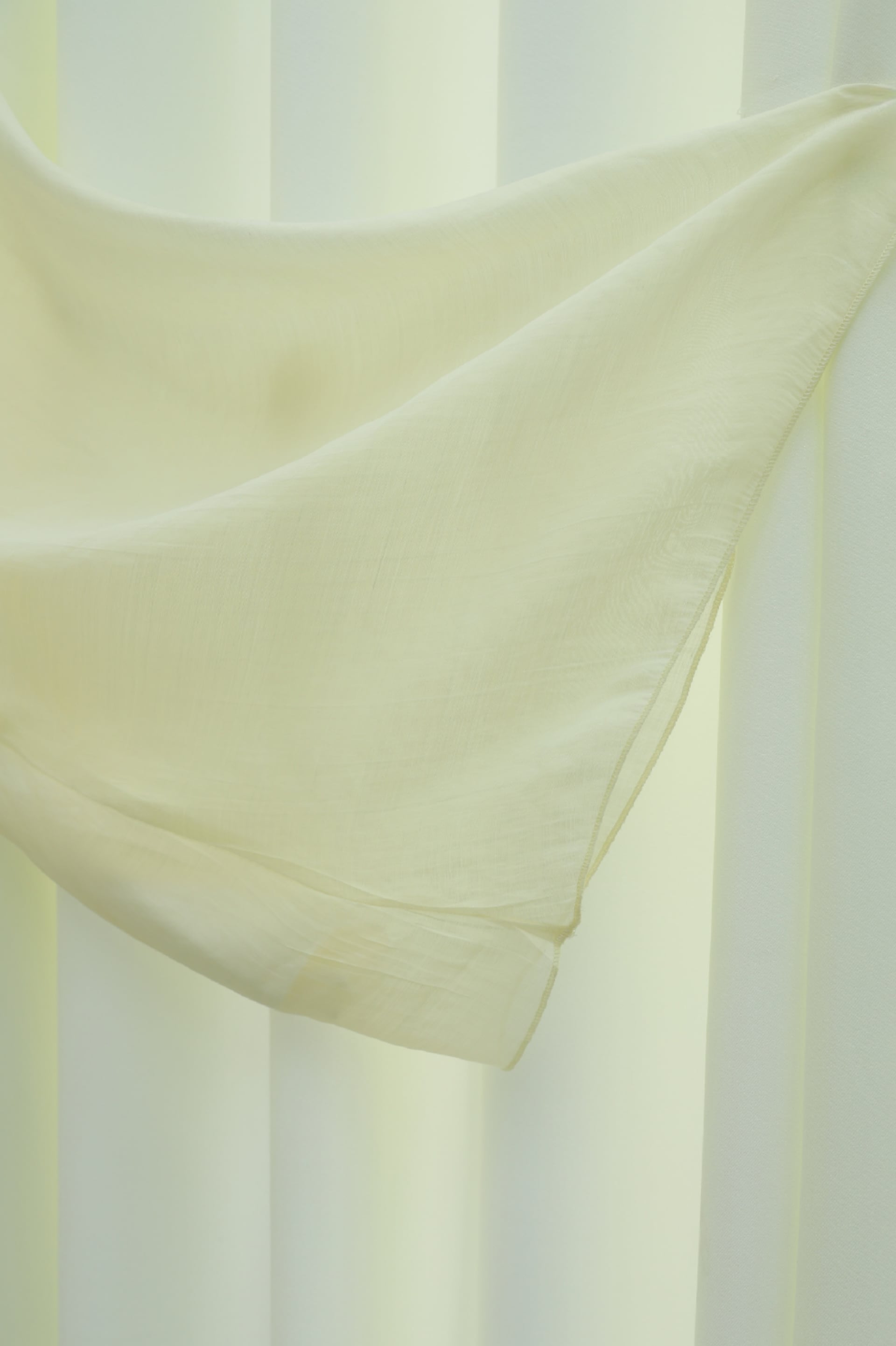 Spanish Sleeve Lined Tulle Modal Blouse - Pale Yellow - Podyumplus - by Peralane - photo 8
