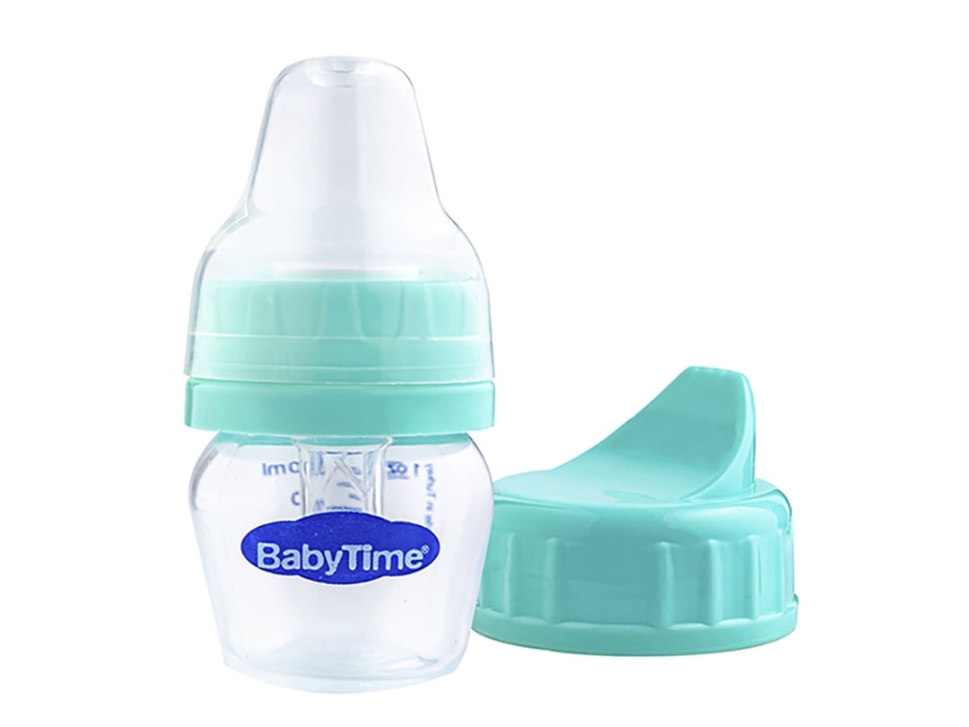 Mini Training Cup 30 ml Mint Green - Baby Time - by Peralane
