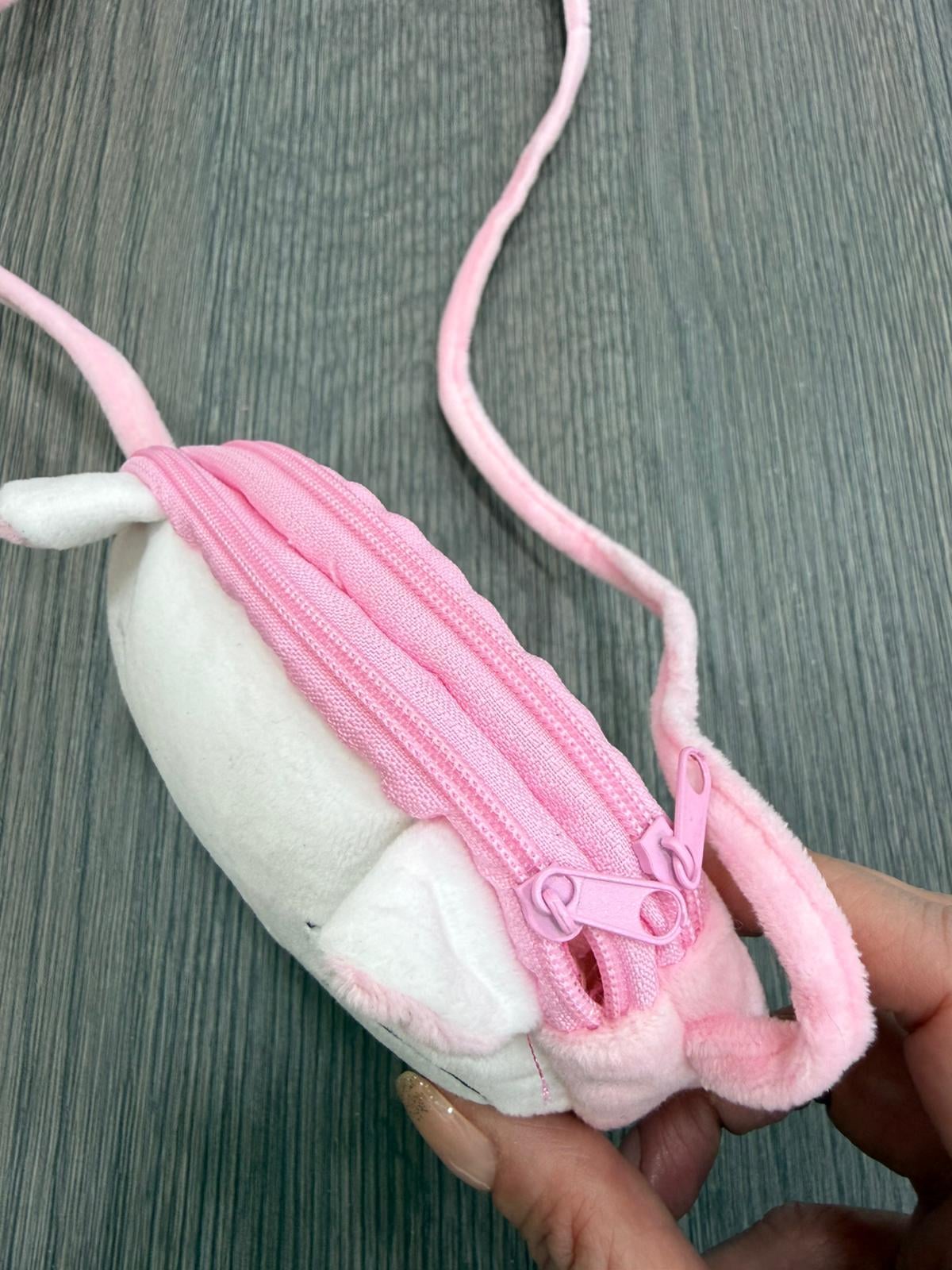 Girls' Rabbit-Figure Crossbody Bag - Dusty Pink - Nesvay - by Peralane - photo 4