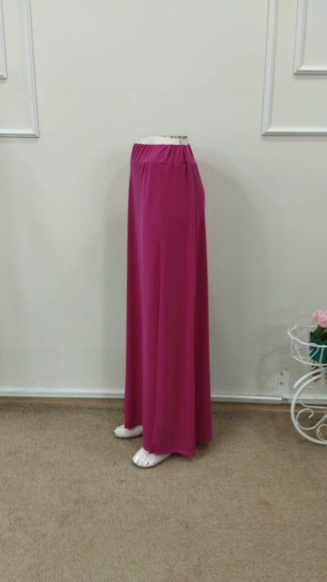 Women's High-Waist Side-Slit Long Sandy Skirt - Janes - by Peralane - photo 7