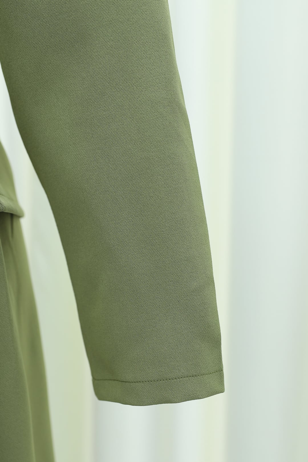 Olive Green Two-Piece Modest Set with Jacket and Skirt - Podyumplus - by Peralane - photo 6