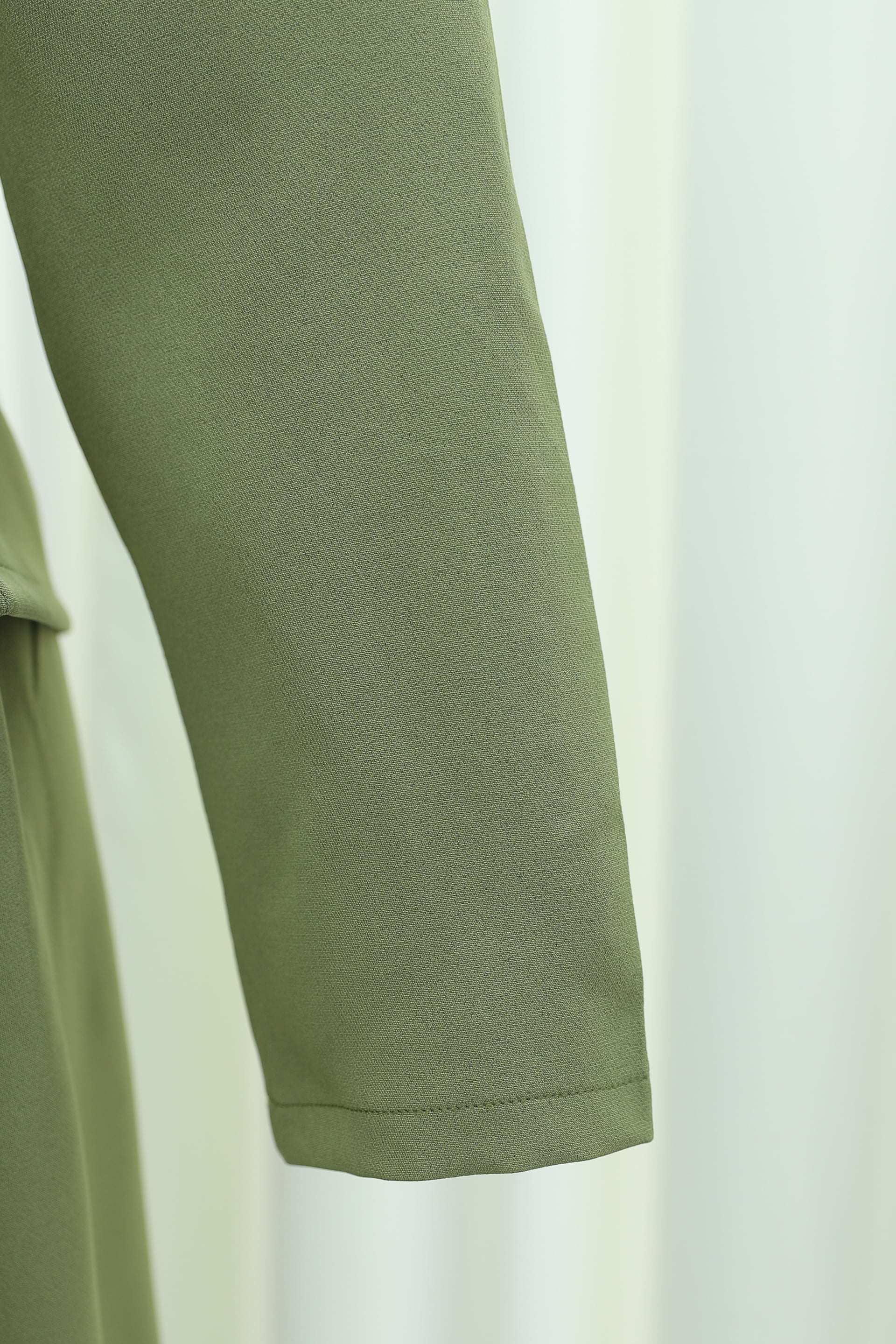 Olive Green Two-Piece Modest Set with Jacket and Skirt - Podyumplus - by Peralane - photo 6