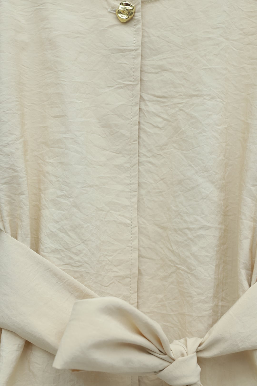 Two-Piece Belted Skirt Set in Beige - Podyumplus - by Peralane - photo 6