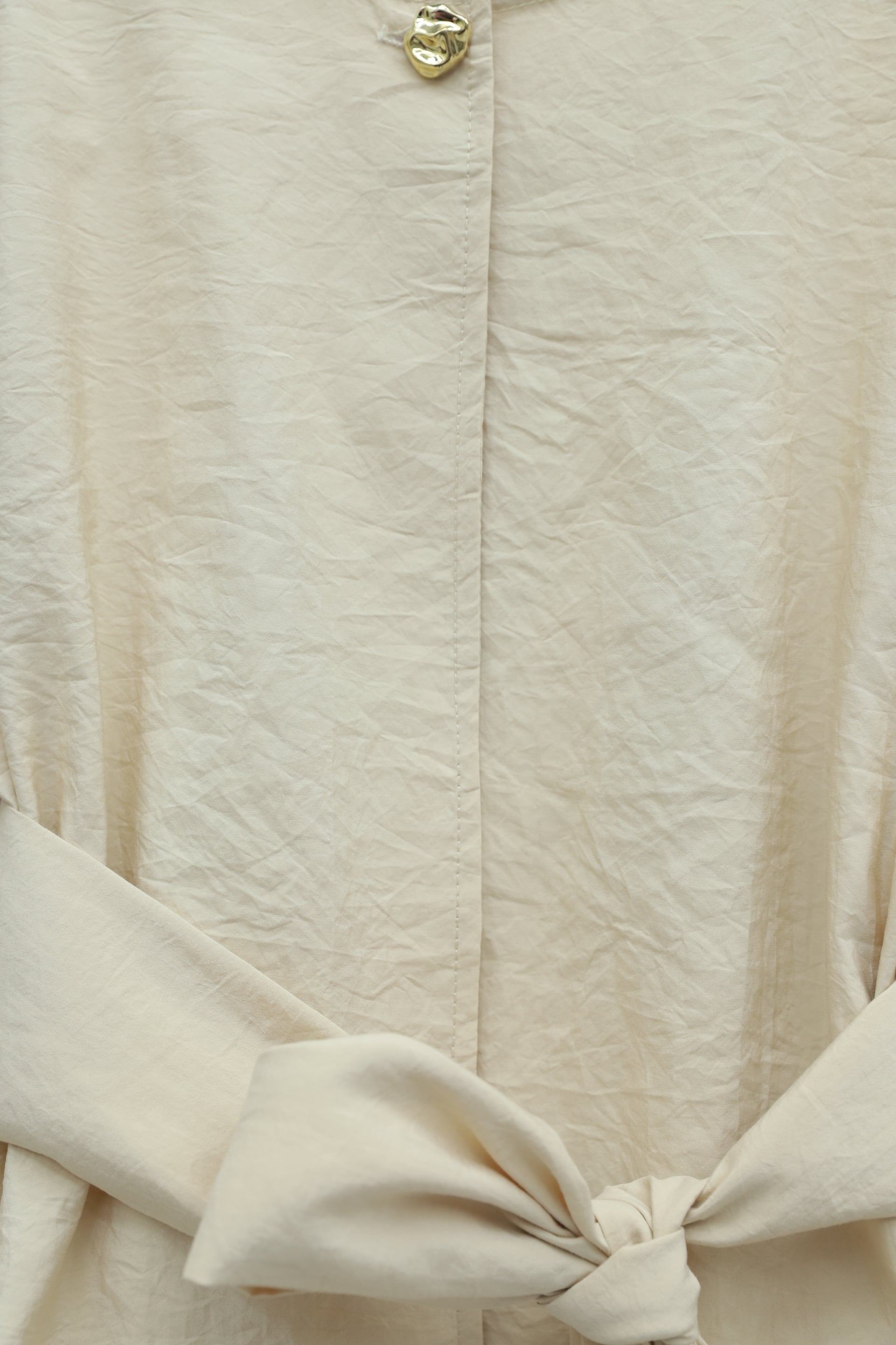 Two-Piece Belted Skirt Set in Beige - Podyumplus - by Peralane - photo 6