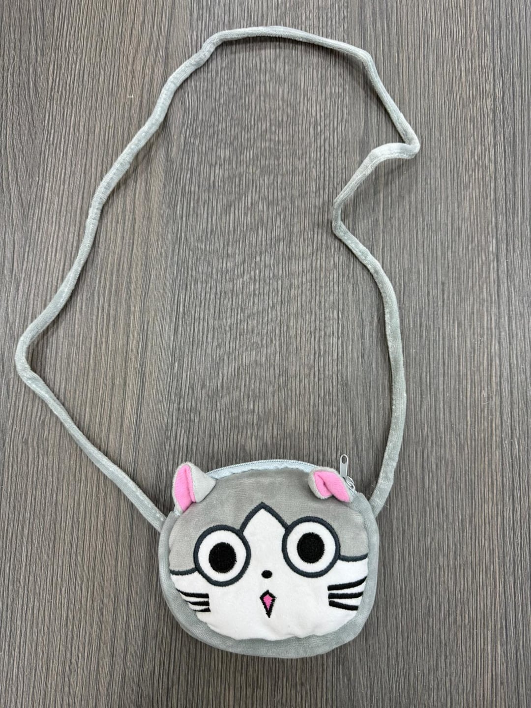 Grey Bear-Face Kids' Shoulder Bag - Nesvay - by Peralane - photo 2