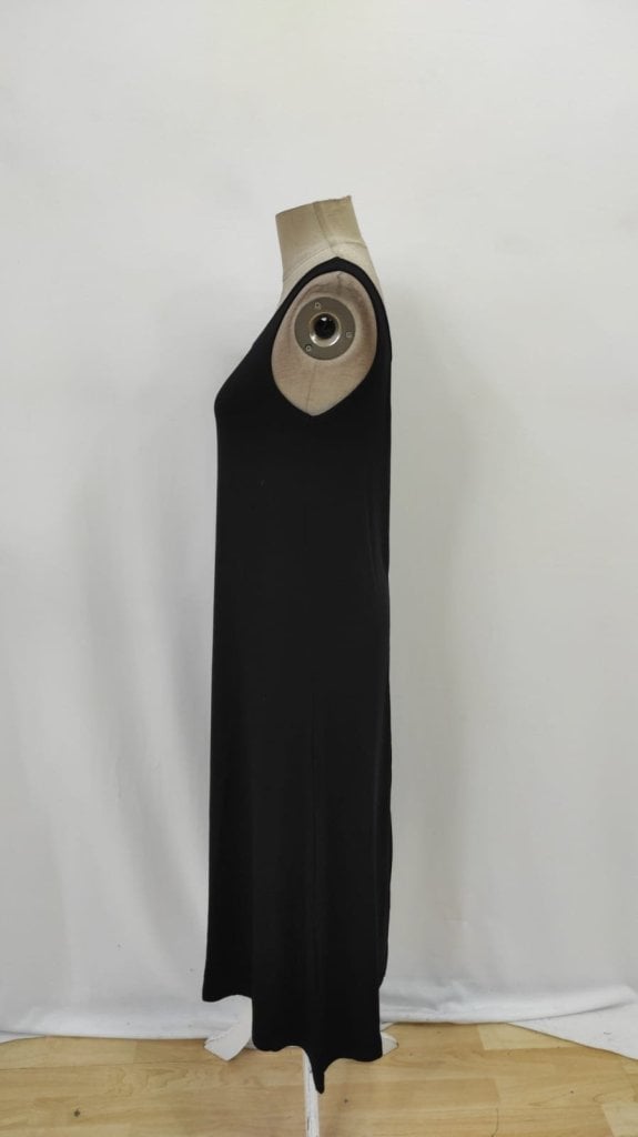 Women's Sleeveless Round Neck Viscose Midi Dress - Janes - by Peralane - photo 7