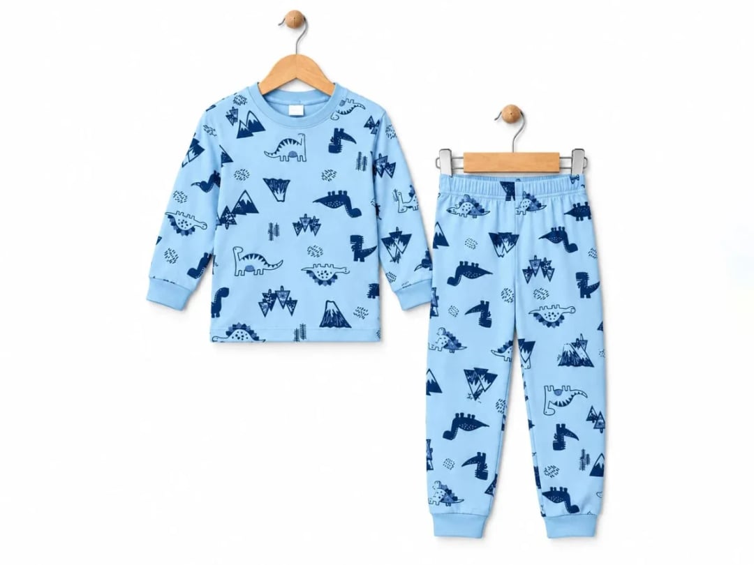 Dino Print Boys' Pajama Set - Supermini - by Peralane