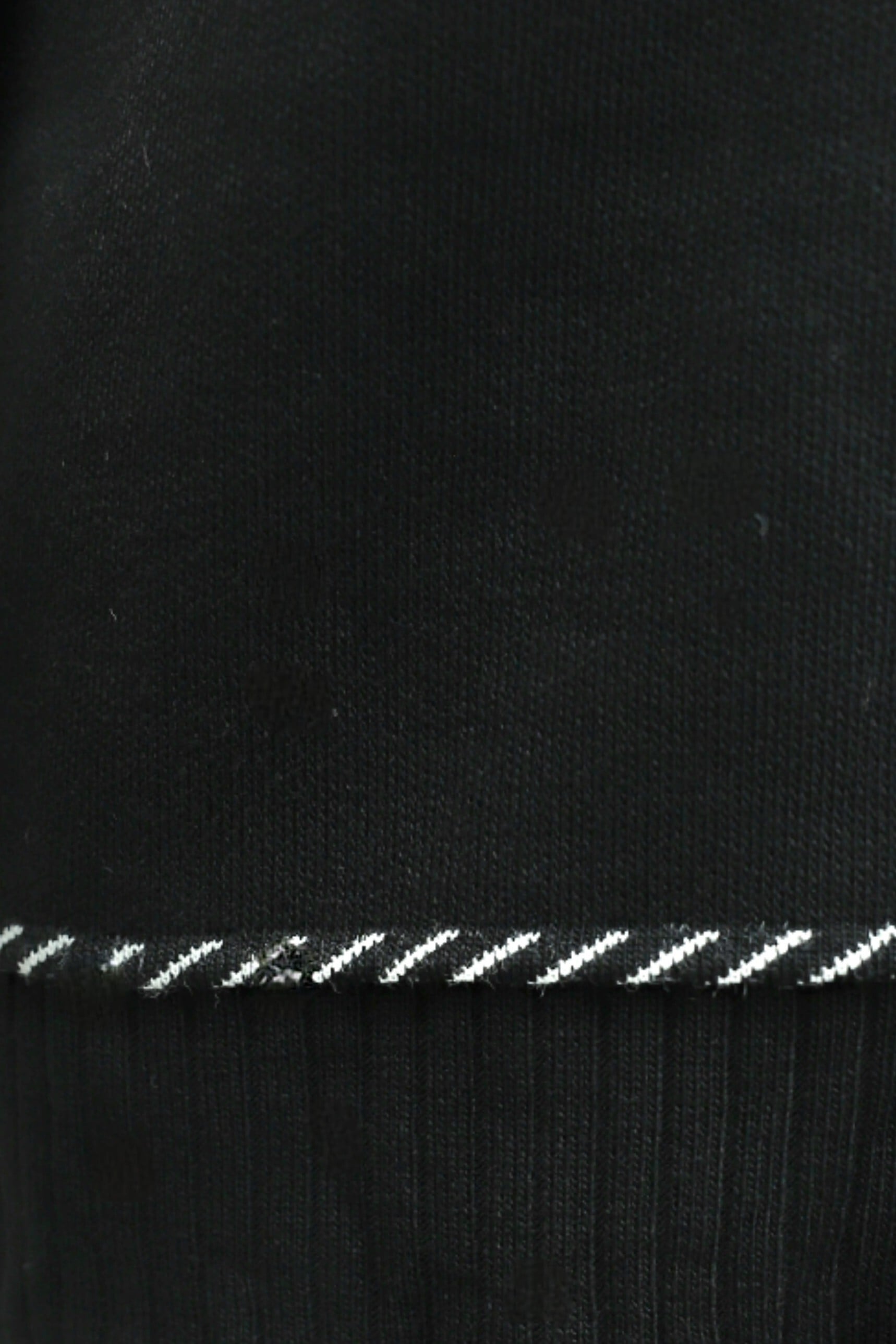 Women's Ribbed Trim Knit Top and Wide-Leg Trouser Set - Black - Podyumplus - by Peralane - photo 6