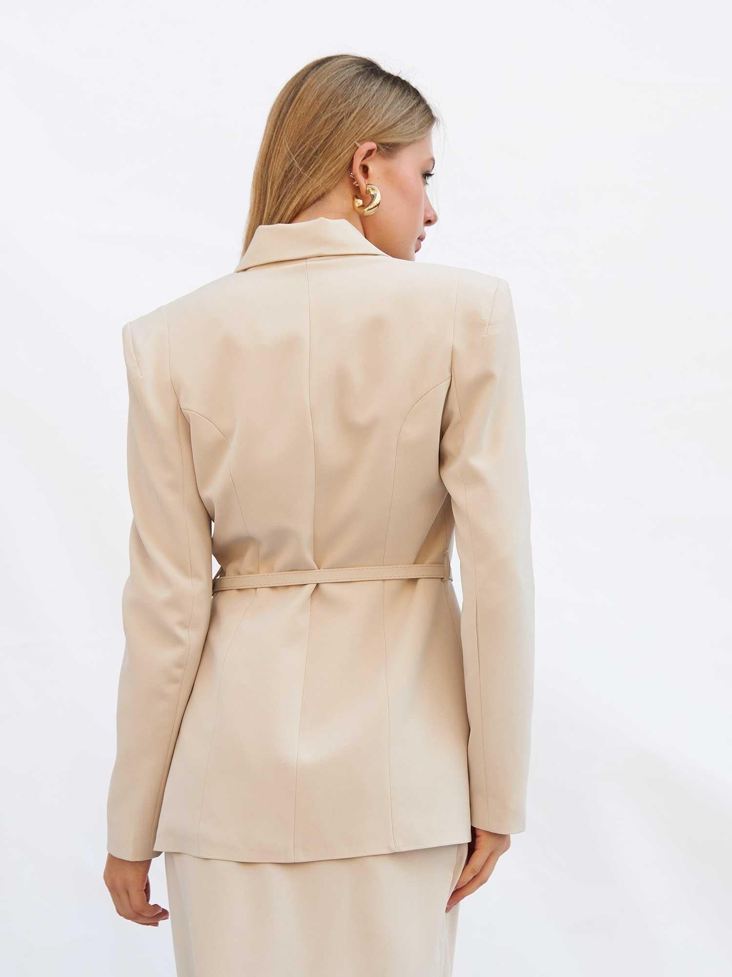 Women's Quilted Blazer and Trousers Set in Light Beige - Pack of 4 - Lefon - by Peralane - photo 10