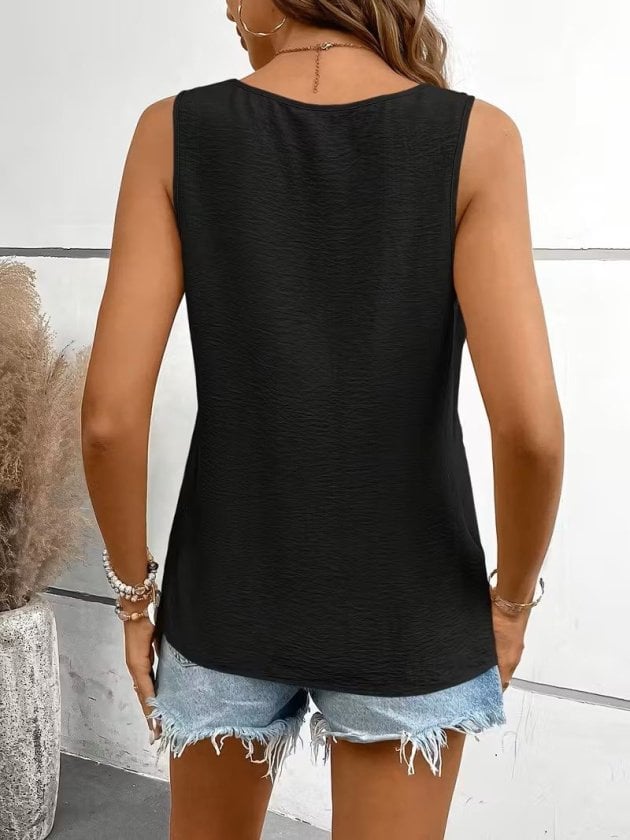 Women's Sleeveless V-Neck Aerobin Top - Janes - by Peralane - photo 4