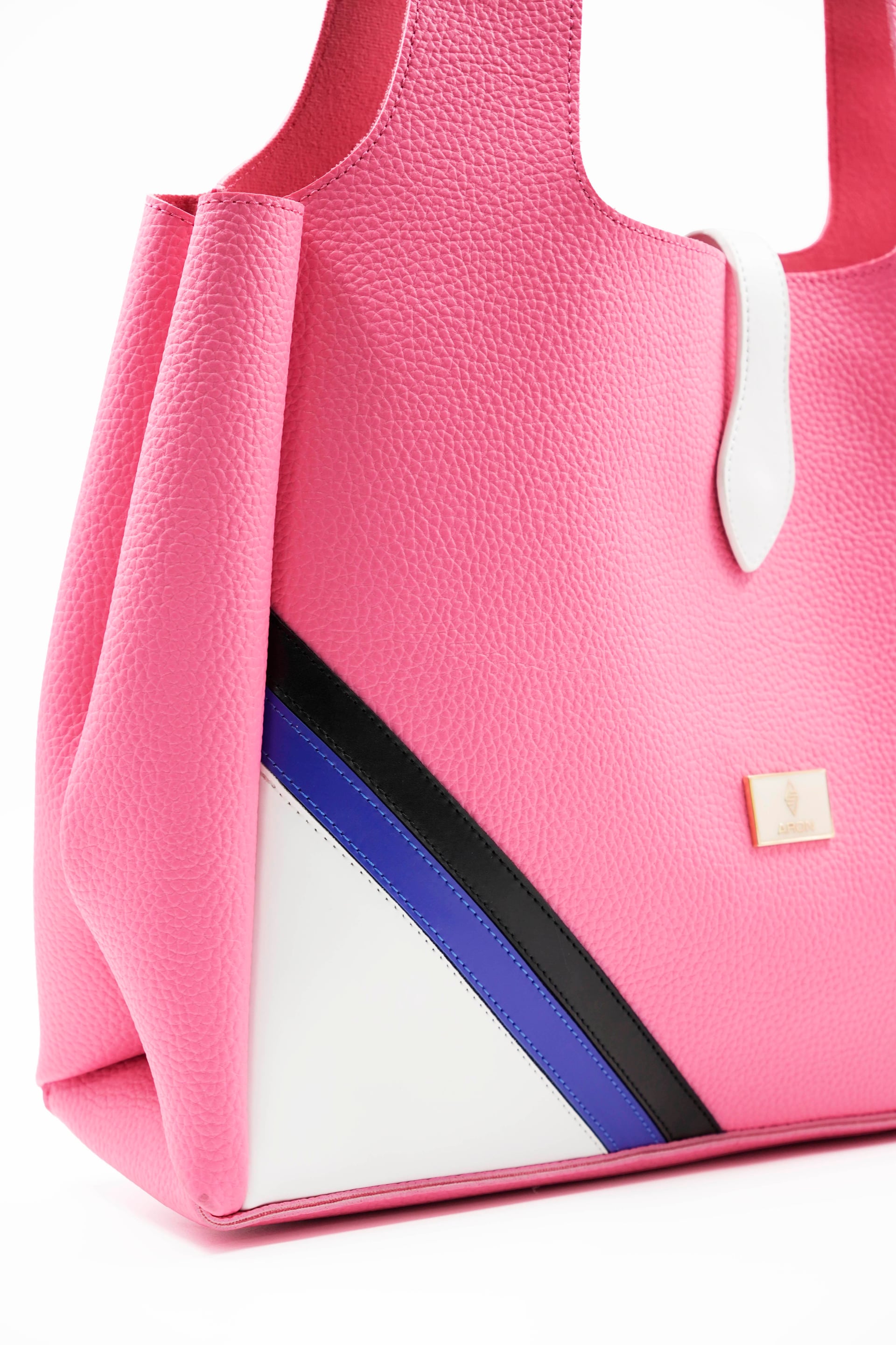 Svetlana Fuchsia Faux Leather Women's Shoulder Bag - Aron Atelier - by Peralane - photo 2
