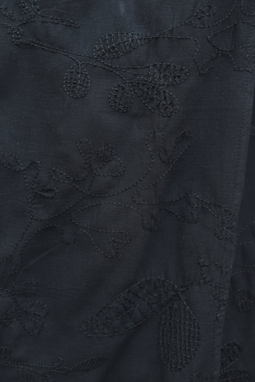 Black Wrap Maxi Skirt with Floral Jacquard Pattern - Podyumplus - by Peralane - photo 6