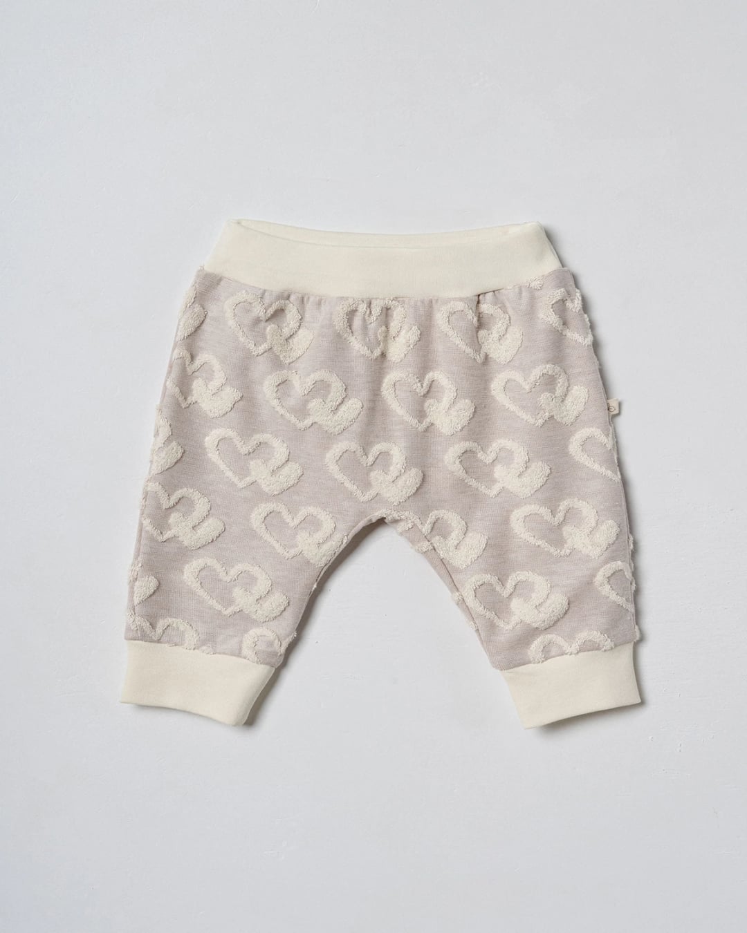 Boys' Cuff Pants with Heart Pattern - Pack of 4 - Ciccimbaby - by Peralane