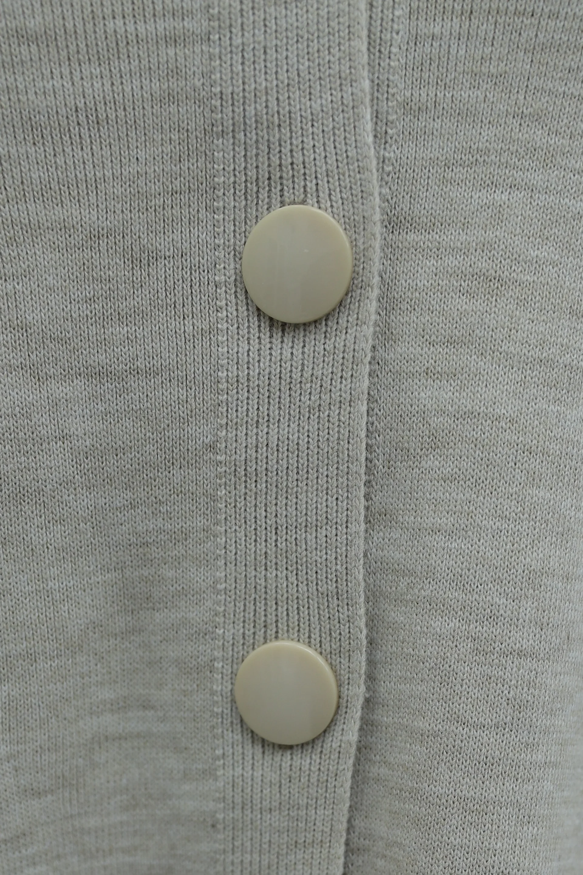 Button-Front Oversize Knit Cardigan - Stone - Podyumplus - by Peralane - photo 7