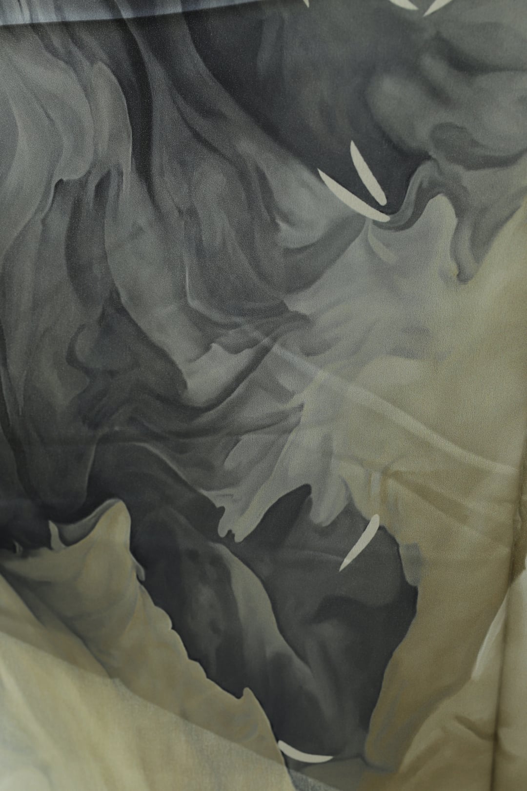 Patterned Sandy Shawl - Black - Podyumplus - by Peralane - photo 3