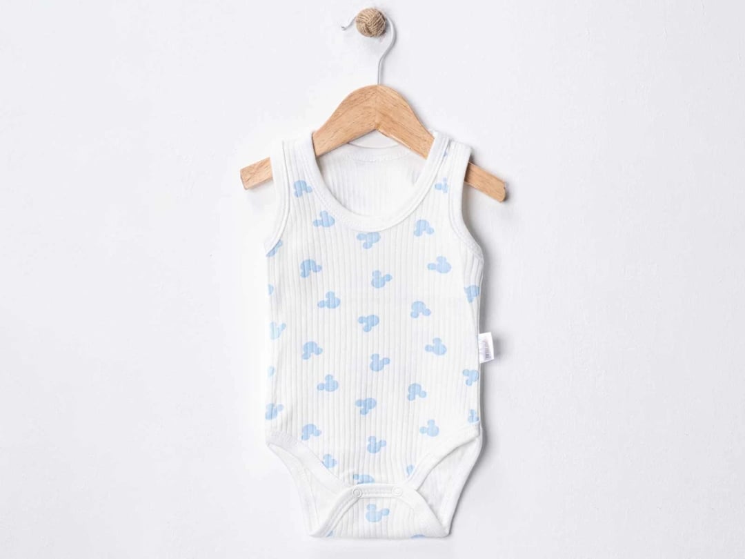 Mikili Patterned Baby Snap Bodysuit - Supermini - by Peralane