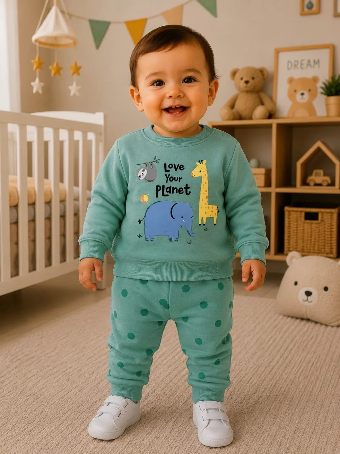 2-Piece Baby Boy Outfit 3-12 Months - 1083 - Has Bereket - by Peralane