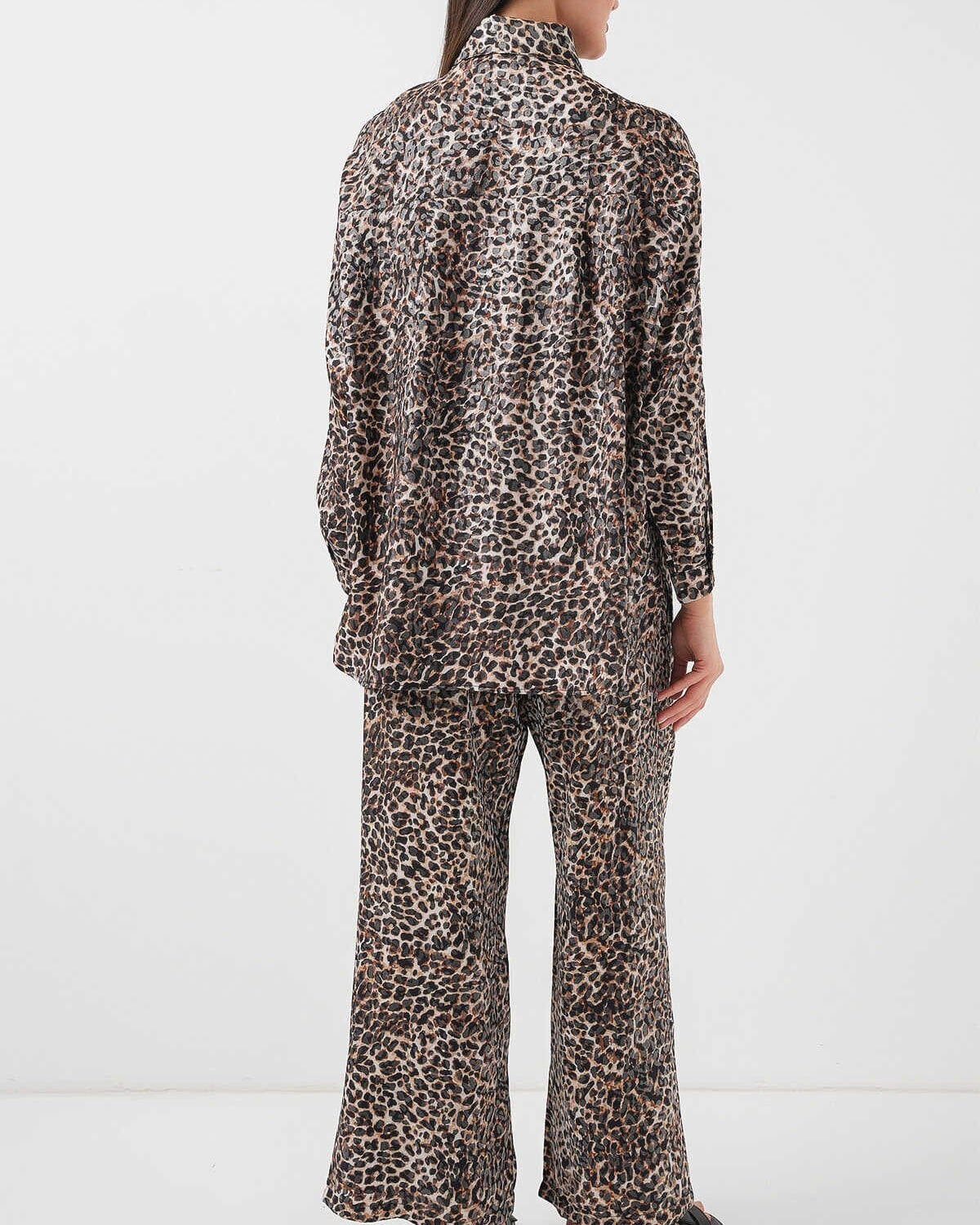 Leopard Print Women's Pyjama Set in Brown - Bigdart - by Peralane - photo 6