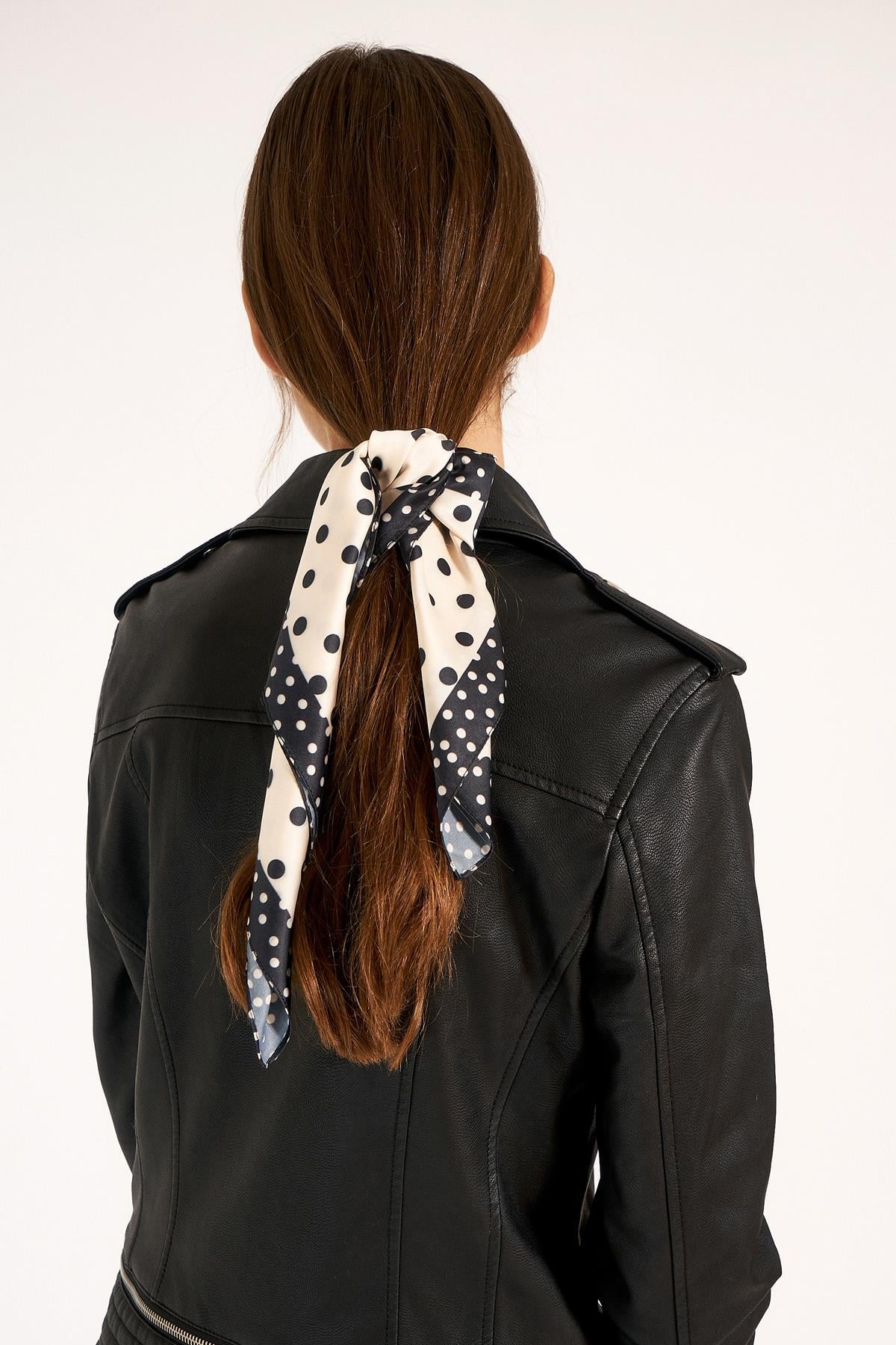 Polka Dot Satin Bandana Scarf 50x50 cm, Pack of 4 - Nesvay - by Peralane - photo 2