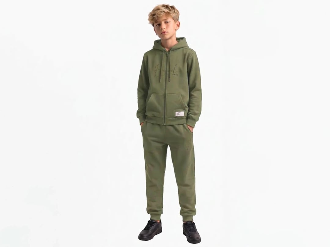 Boys' Zip-Up Hooded Tracksuit Set - Koska - by Peralane
