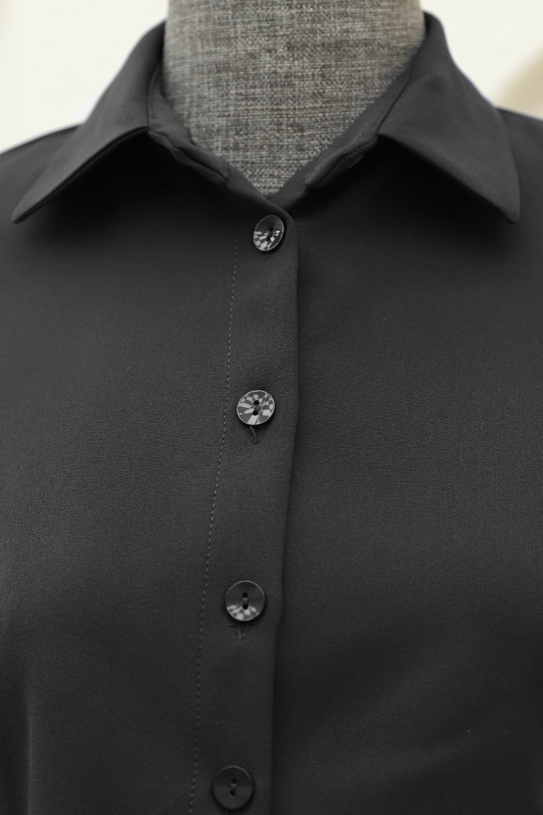 Black Shirt Detail Dress Set - Podyumplus - by Peralane - photo 10