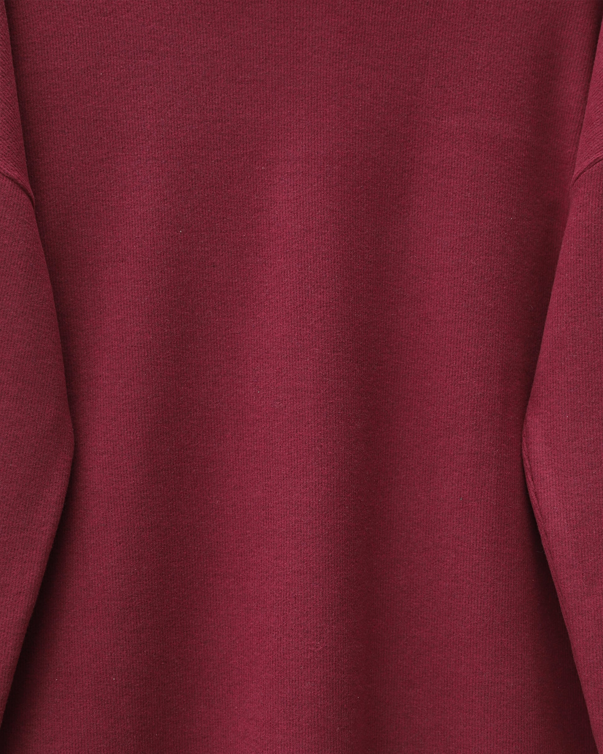 Burgundy Turtleneck Slit Tunic - Podyumplus - by Peralane - photo 6