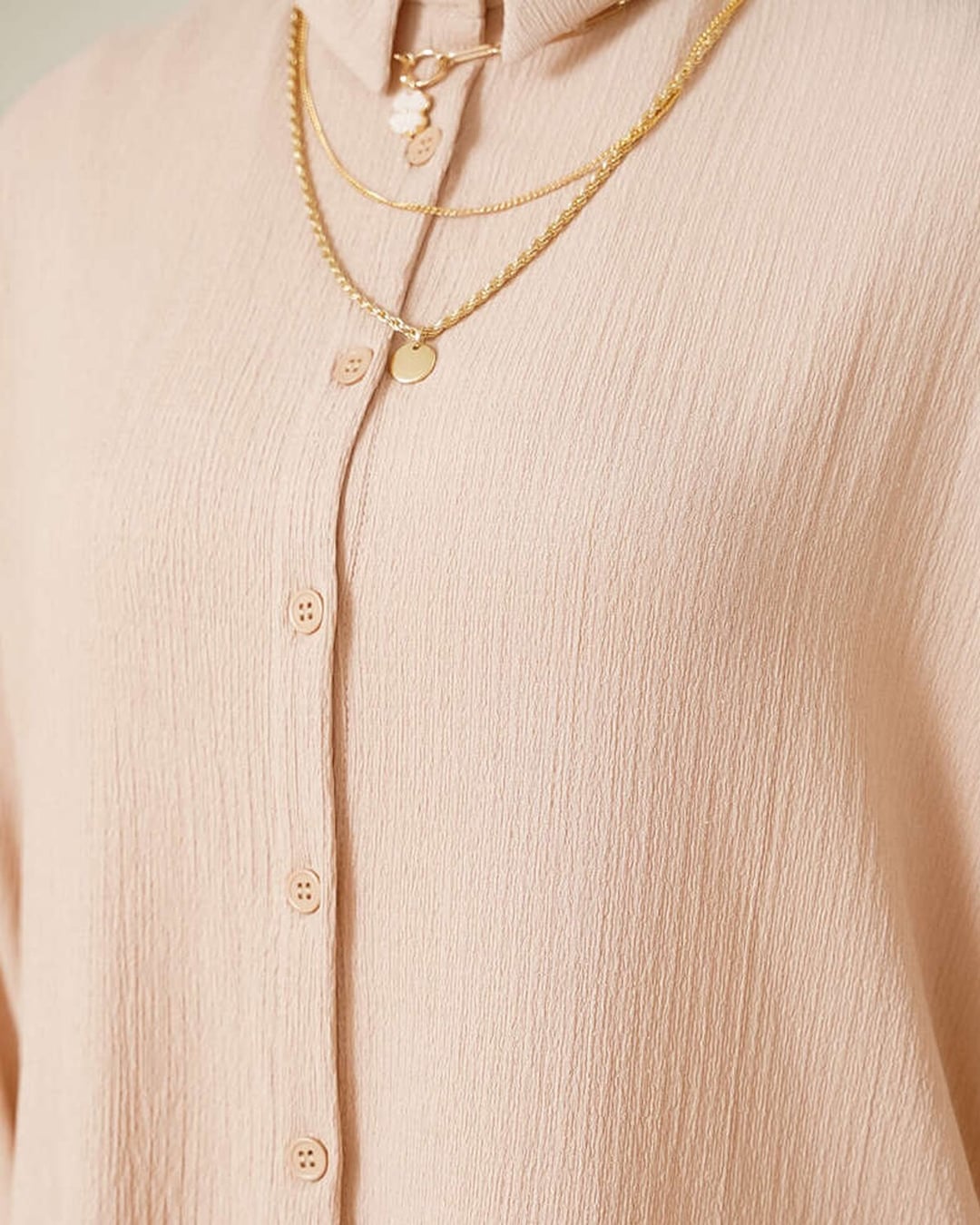 Knitted Modest Co-ord Set - Biscuit - Bigdart - by Peralane - photo 5