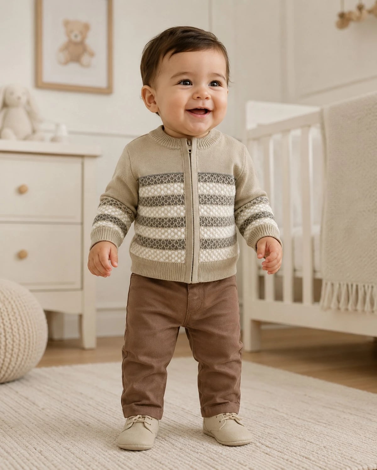 Boys' 2-Piece Set - Cardigan and Pants - Has Bereket - by Peralane