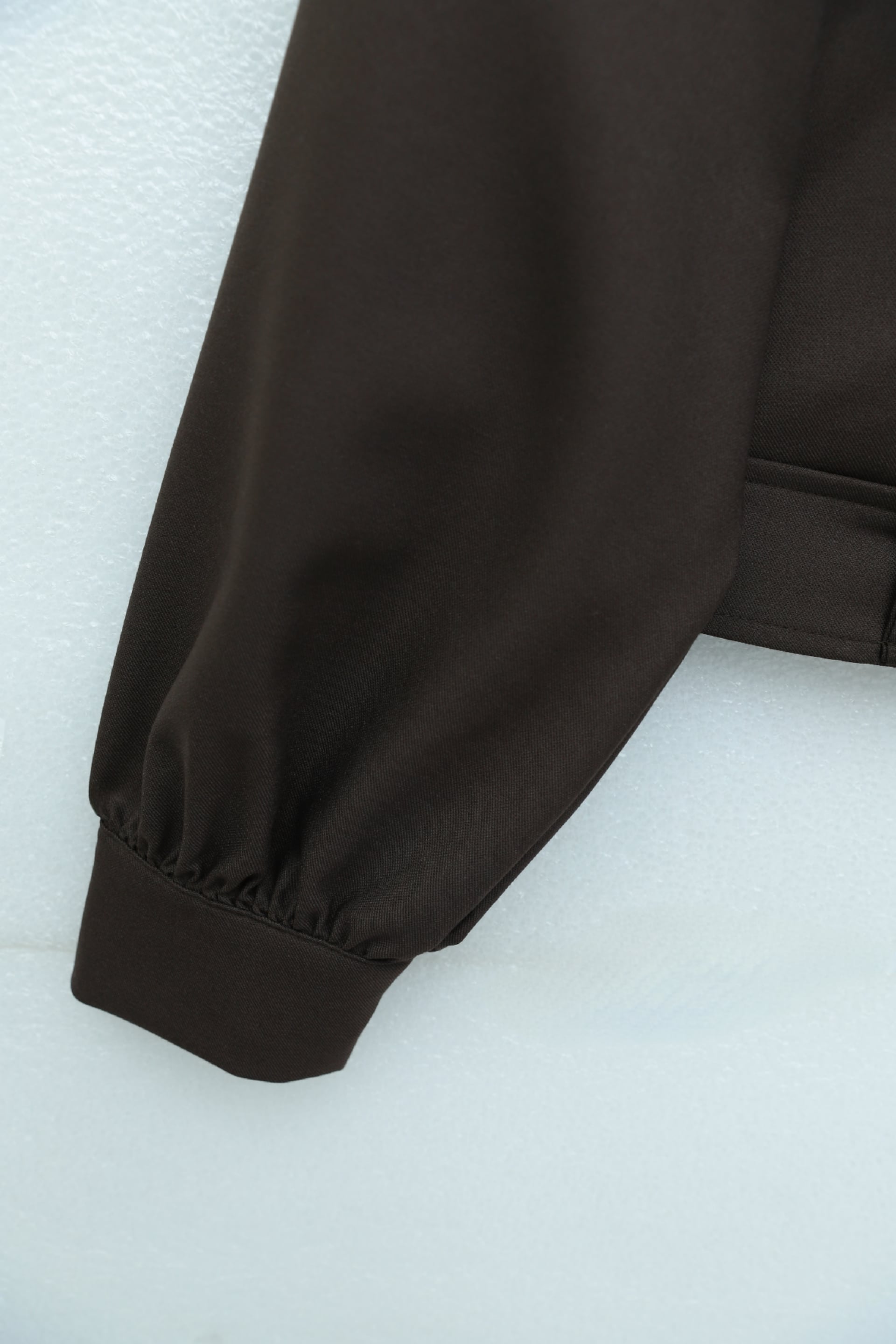 Hidden Button Pussy-Bow Detail A-Line Midi Dress with Belt - Brown - Podyumplus - by Peralane - photo 9