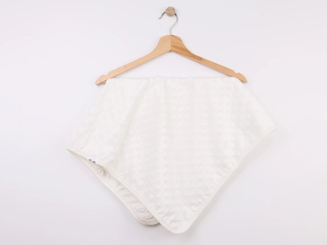Single-Layer Baby Blanket – Off-White - Mizmiz - by Peralane