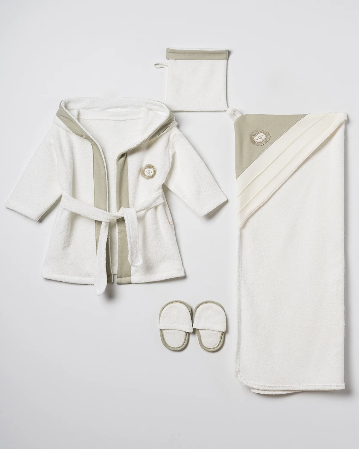 Baby Bathrobe Set - 5263 - Ciccimbaby - by Peralane