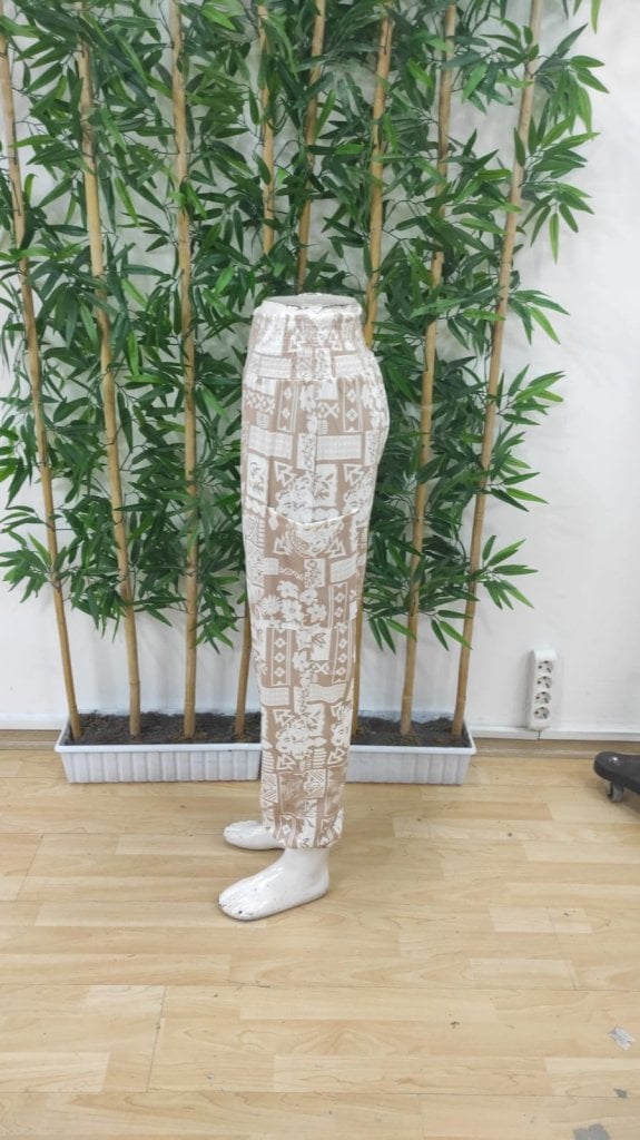 Women's Ethnic Print Cargo Pocket Suprem Trousers - Janes - by Peralane - photo 5