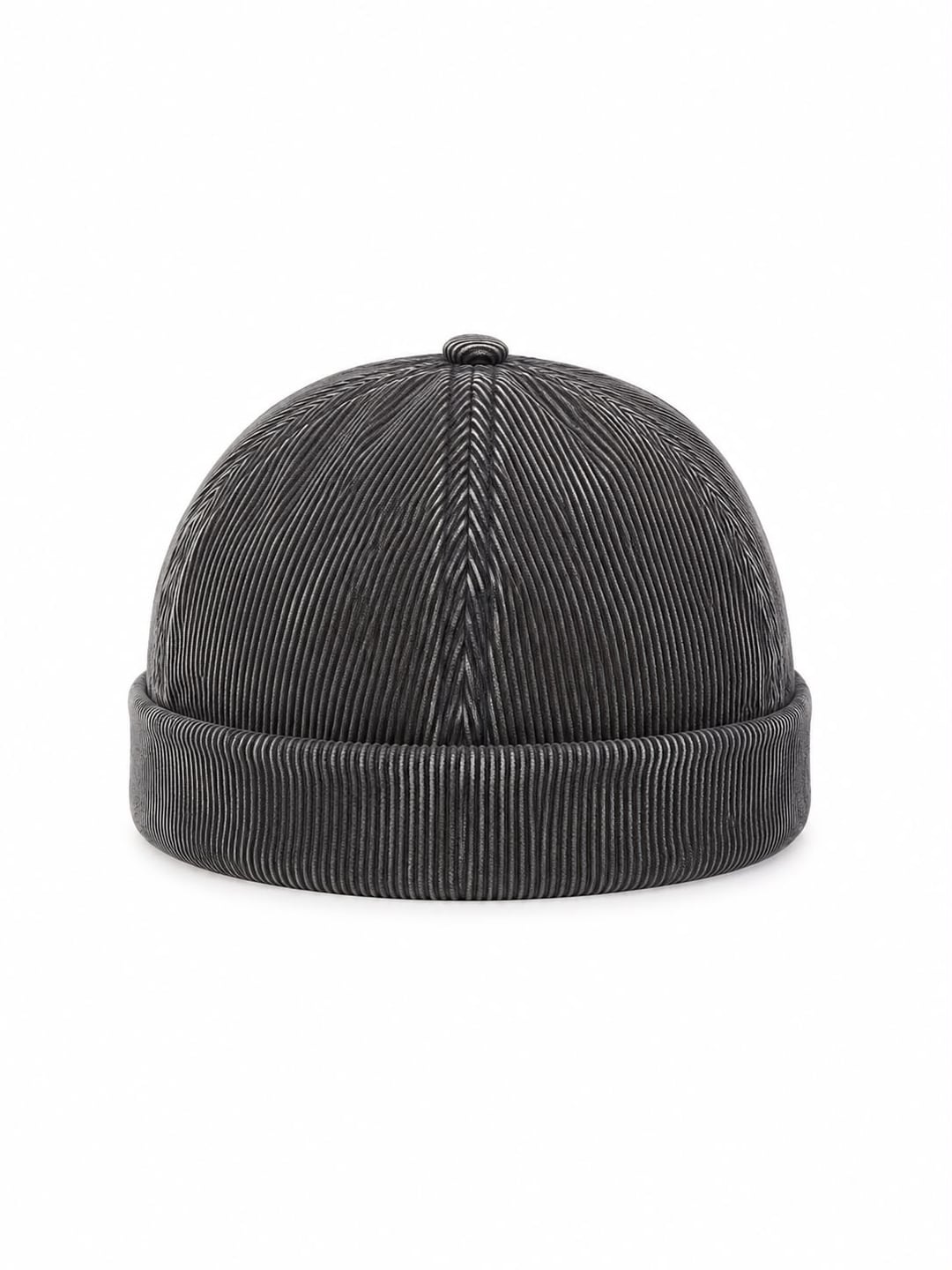 Grey Ribbed Beanie Hat for Women - Nesvay - by Peralane - photo 5