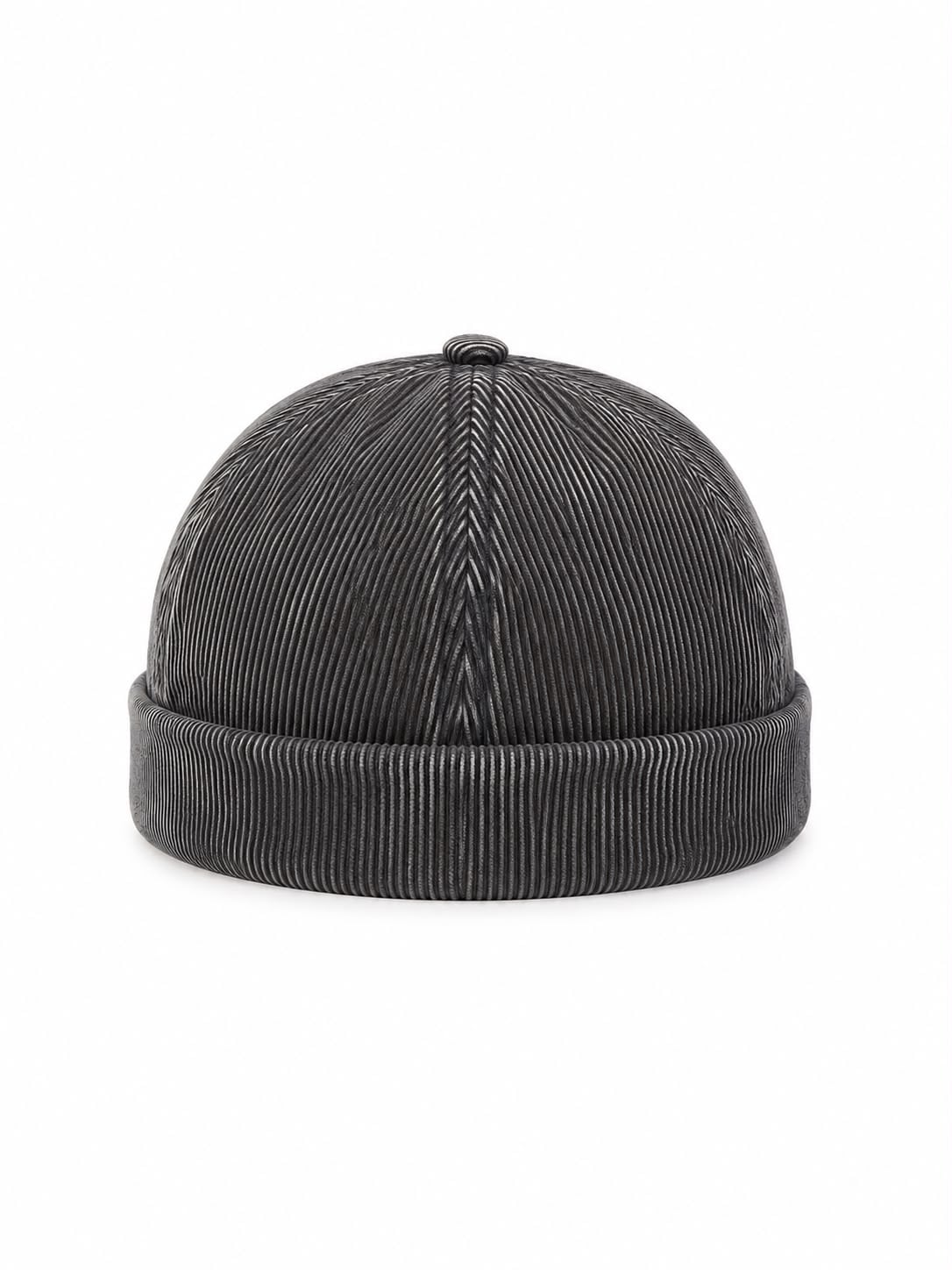 Grey Ribbed Beanie Hat for Women - Nesvay - by Peralane - photo 5