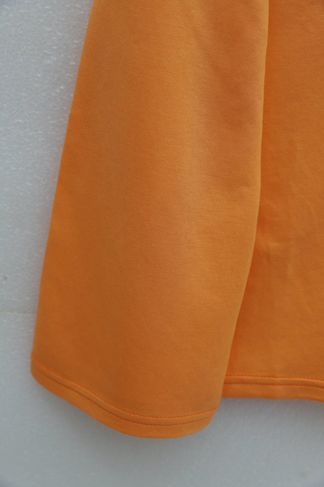 Orange Floral Embroidered Crew Neck Oversize Sweatshirt - Podyumplus - by Peralane - photo 8