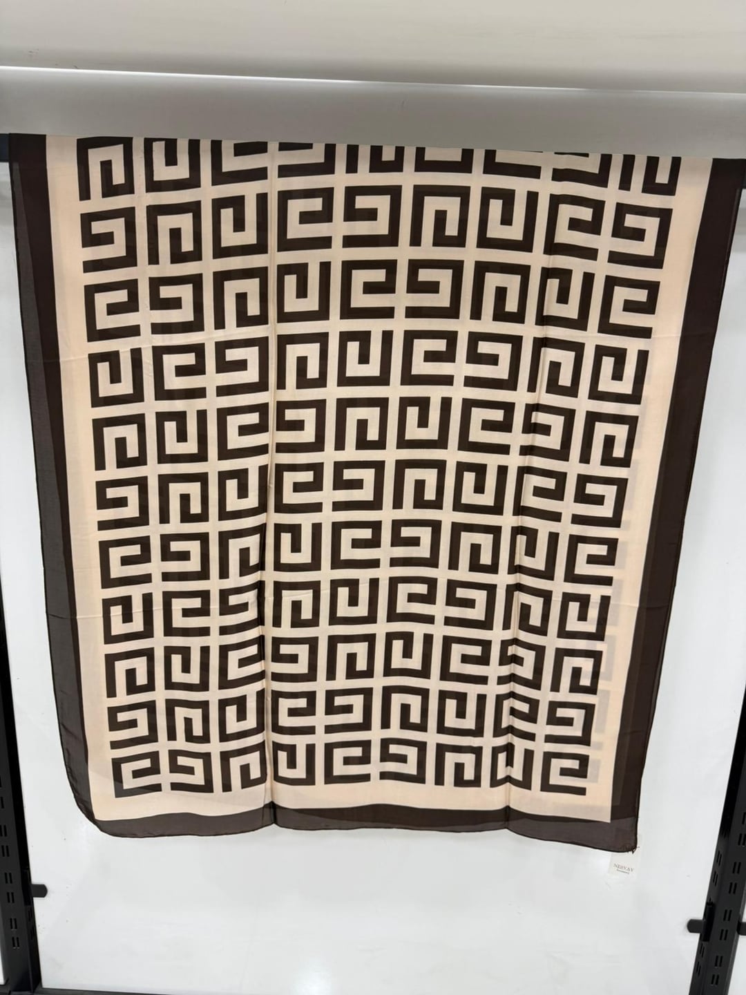 Brown Geometric Print Sarong 90x180 cm - Nesvay - by Peralane - photo 4