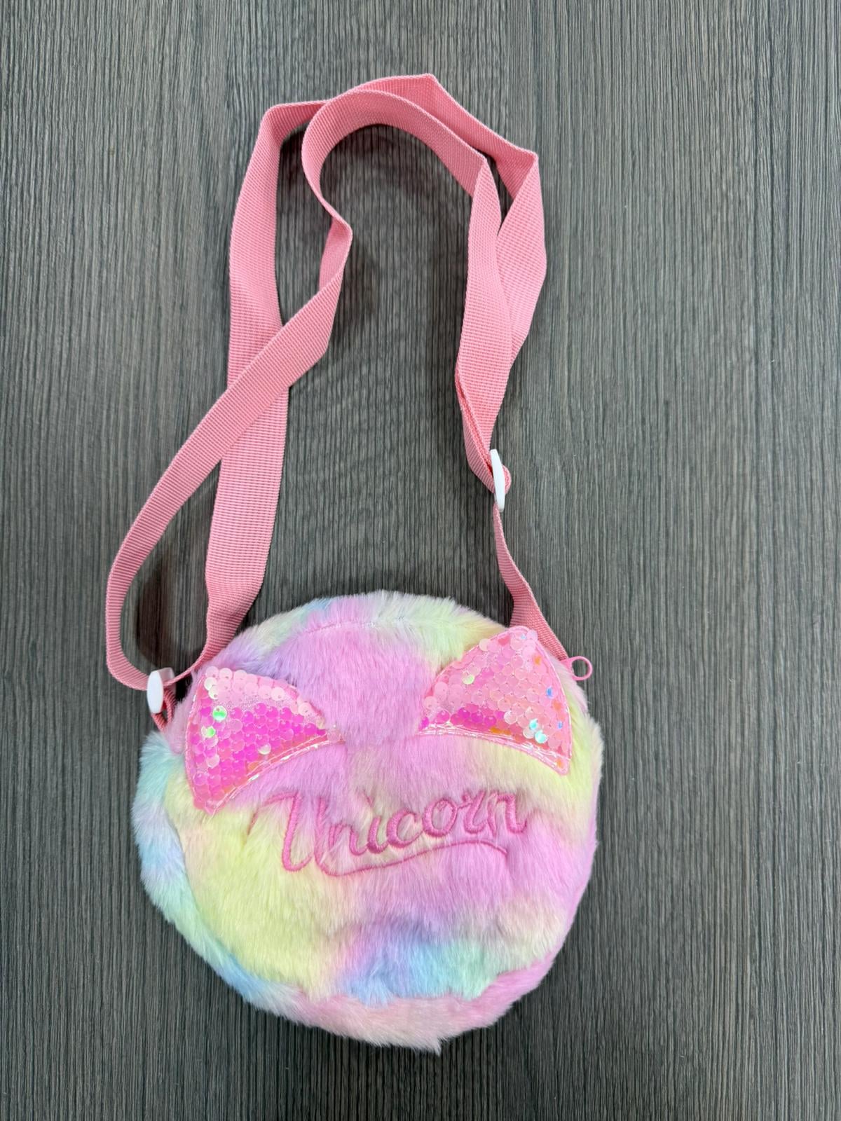 Pink Unicorn Rainbow Bow Kids Shoulder Bag - Nesvay - by Peralane - photo 2