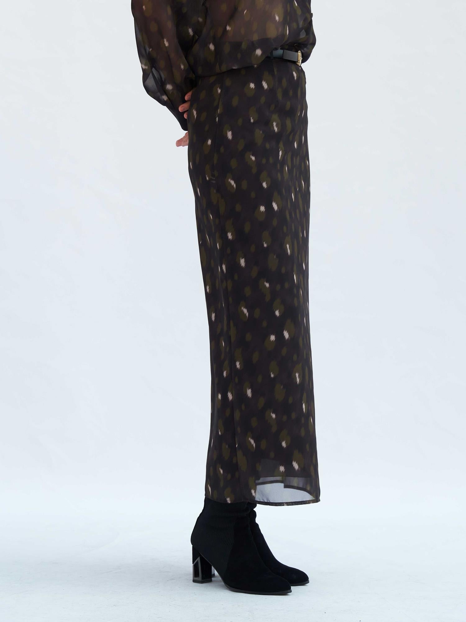 Women's Polka Dot Print Maxi Skirt - Set of 4 - Lefon - by Peralane - photo 9