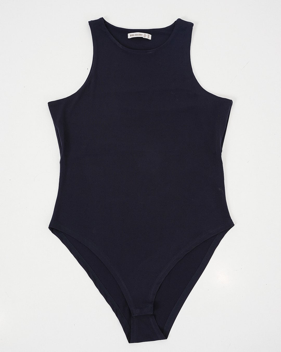 Women's Halter Neck Snap Closure Body - Navy Blue - Wholeskop - by Peralane - photo 4