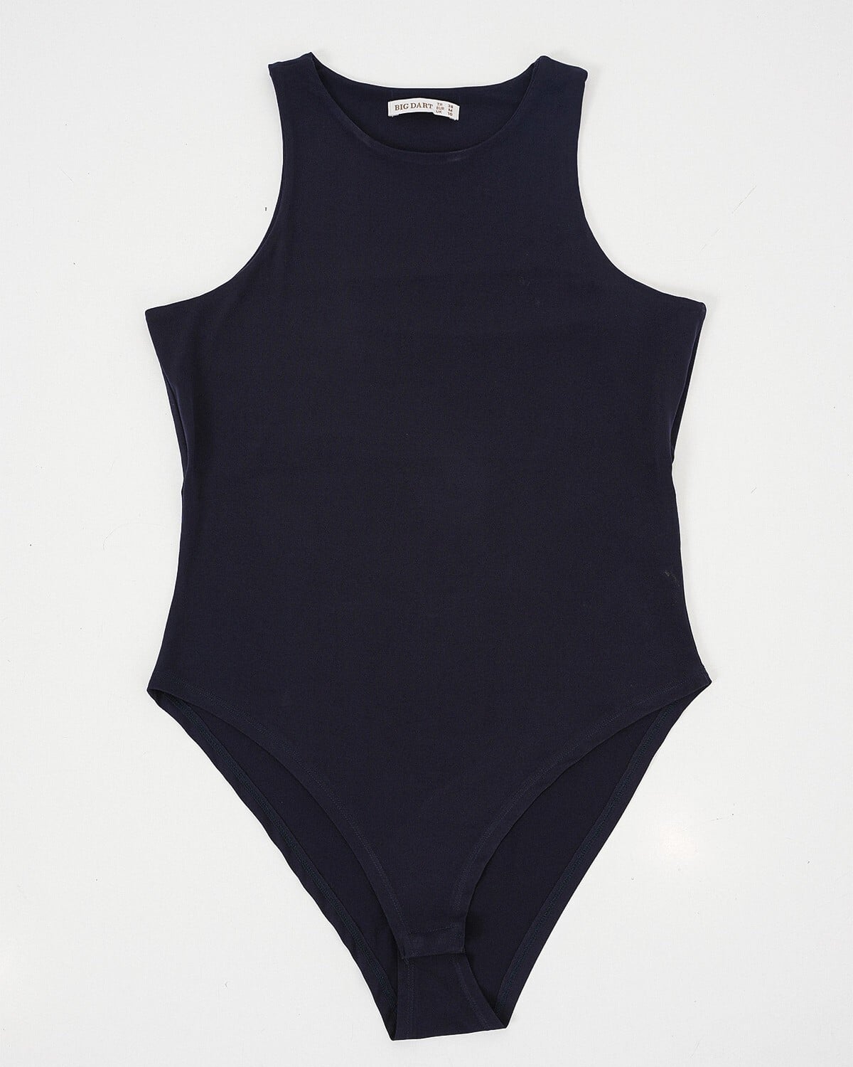 Women's Halter Neck Snap Closure Body Navy Blue - Bigdart - by Peralane - photo 4