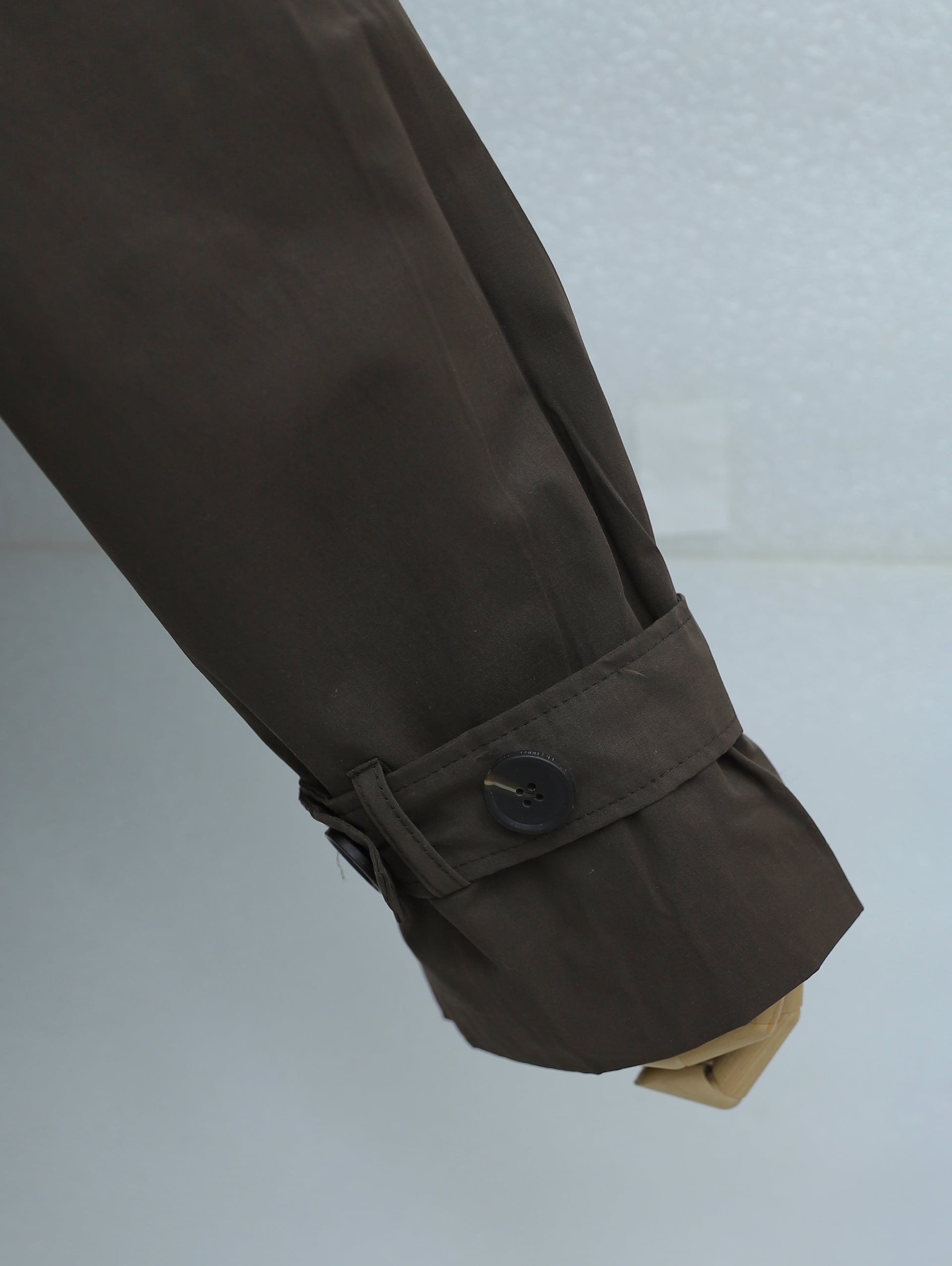Bolero Detail Elasticated Waist Crop Jacket in Dark Brown - Podyumplus - by Peralane - photo 6