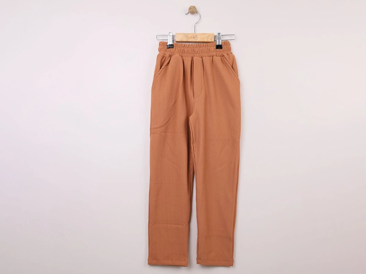 Boys' Jogger Trousers - Tan - Pack of 4 - CMK - by Peralane