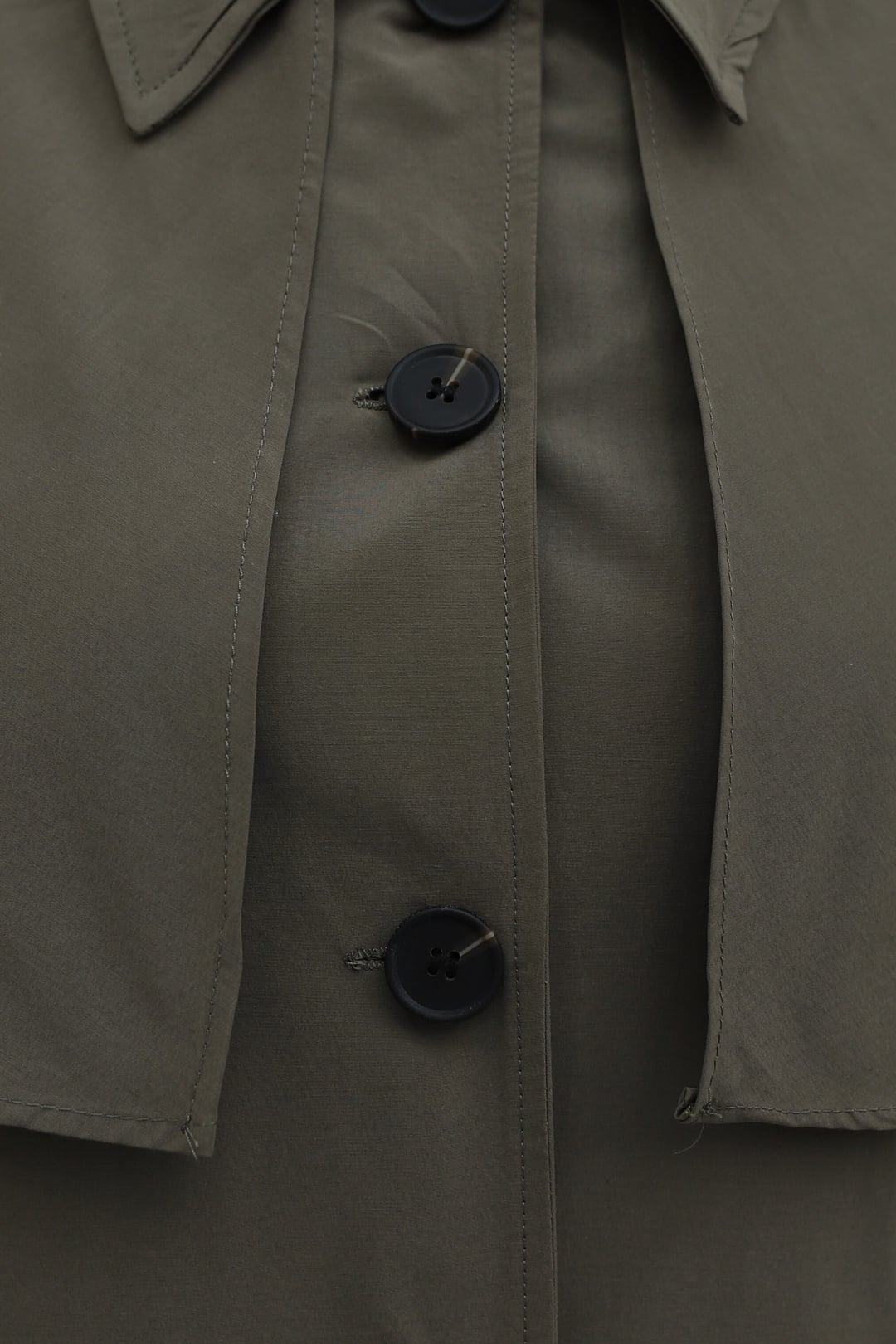 Epaulette and Cape Detail Lined Policotton Jacket - Light Brown - Podyumplus - by Peralane - photo 8