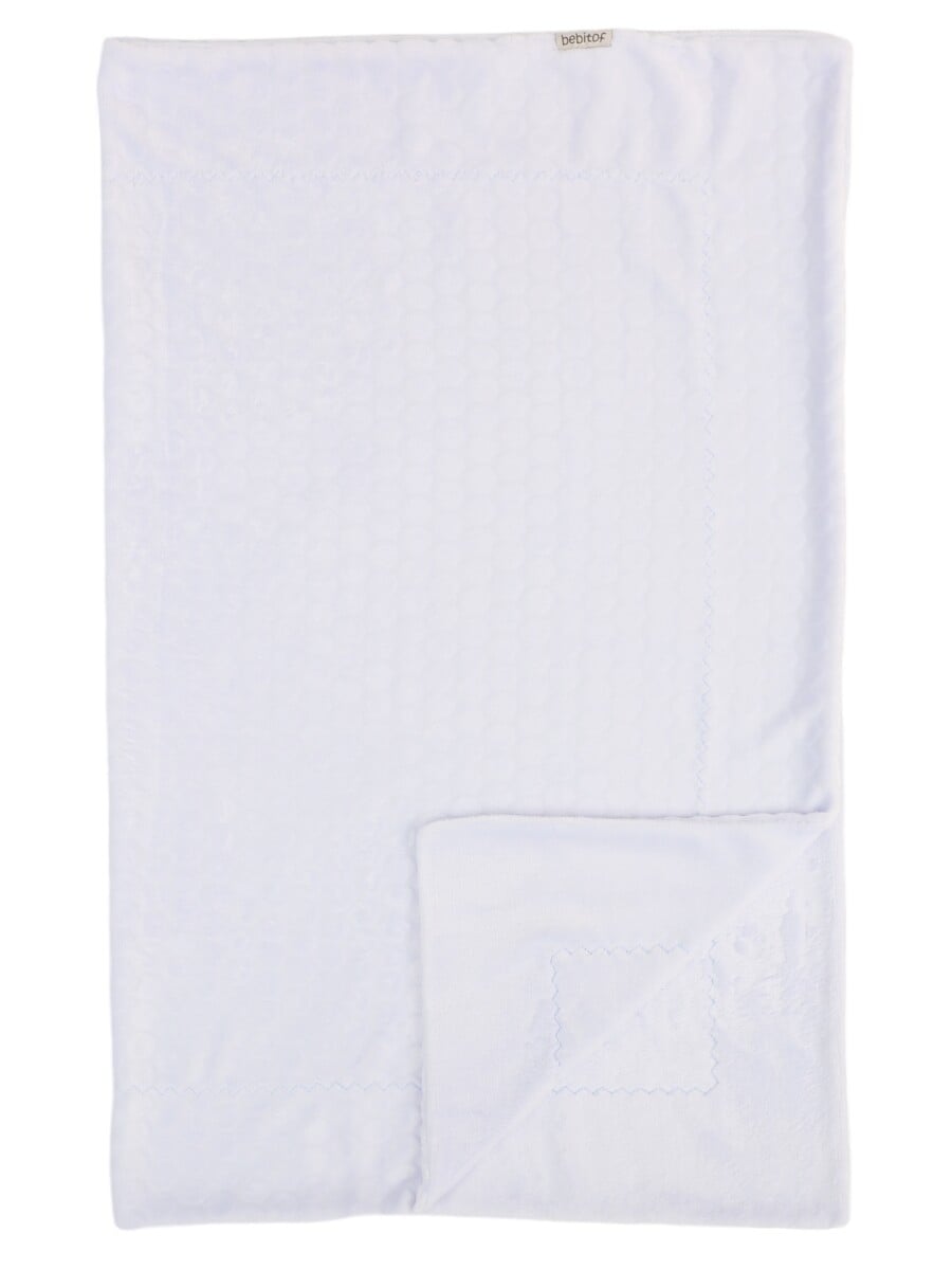Unisex Baby Quilted Blanket 107x87 2020-95024 - Bebitof - by Peralane