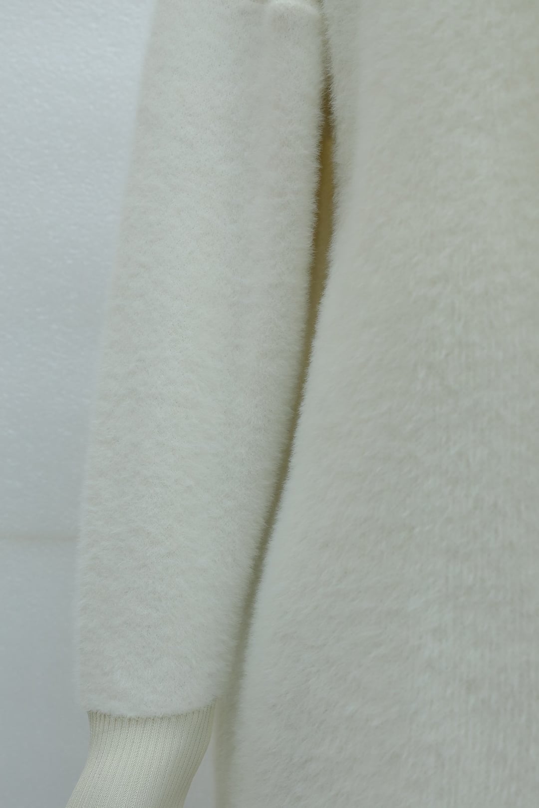 Cream Button-Front Long Cardigan for Women - Podyumplus - by Peralane - photo 7