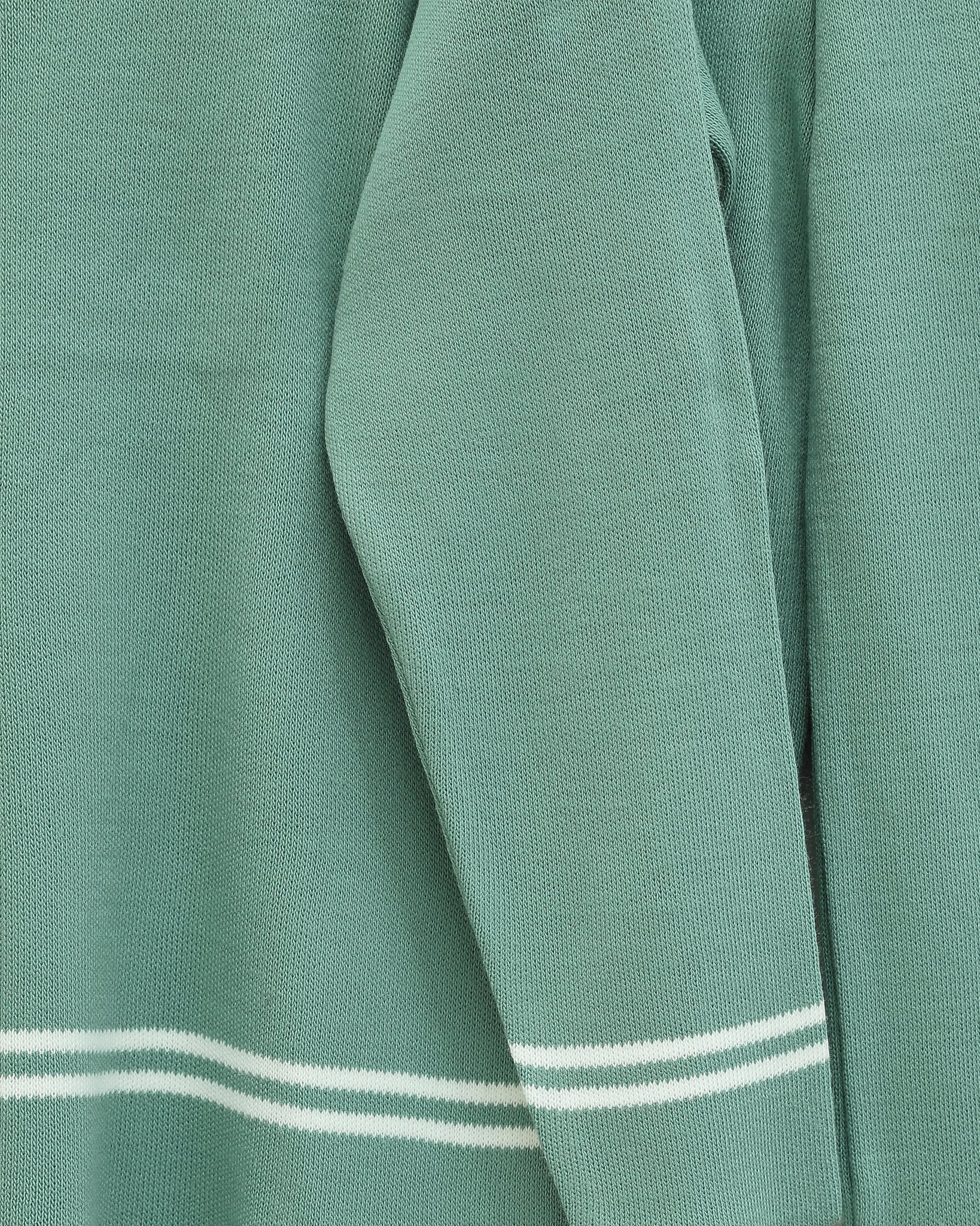 Striped Knit Two-Piece Set in Mint with Long-Sleeve Top and Trousers - Podyumplus - by Peralane - photo 4