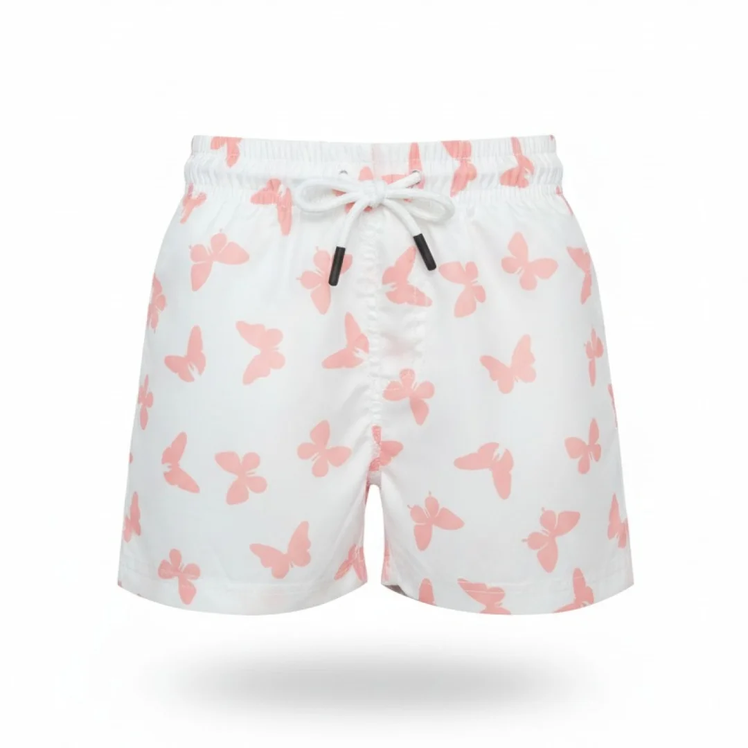 Kids Swim Shorts 3-8Y with Butterfly Print (Pack of 6) - Verscon - by Peralane
