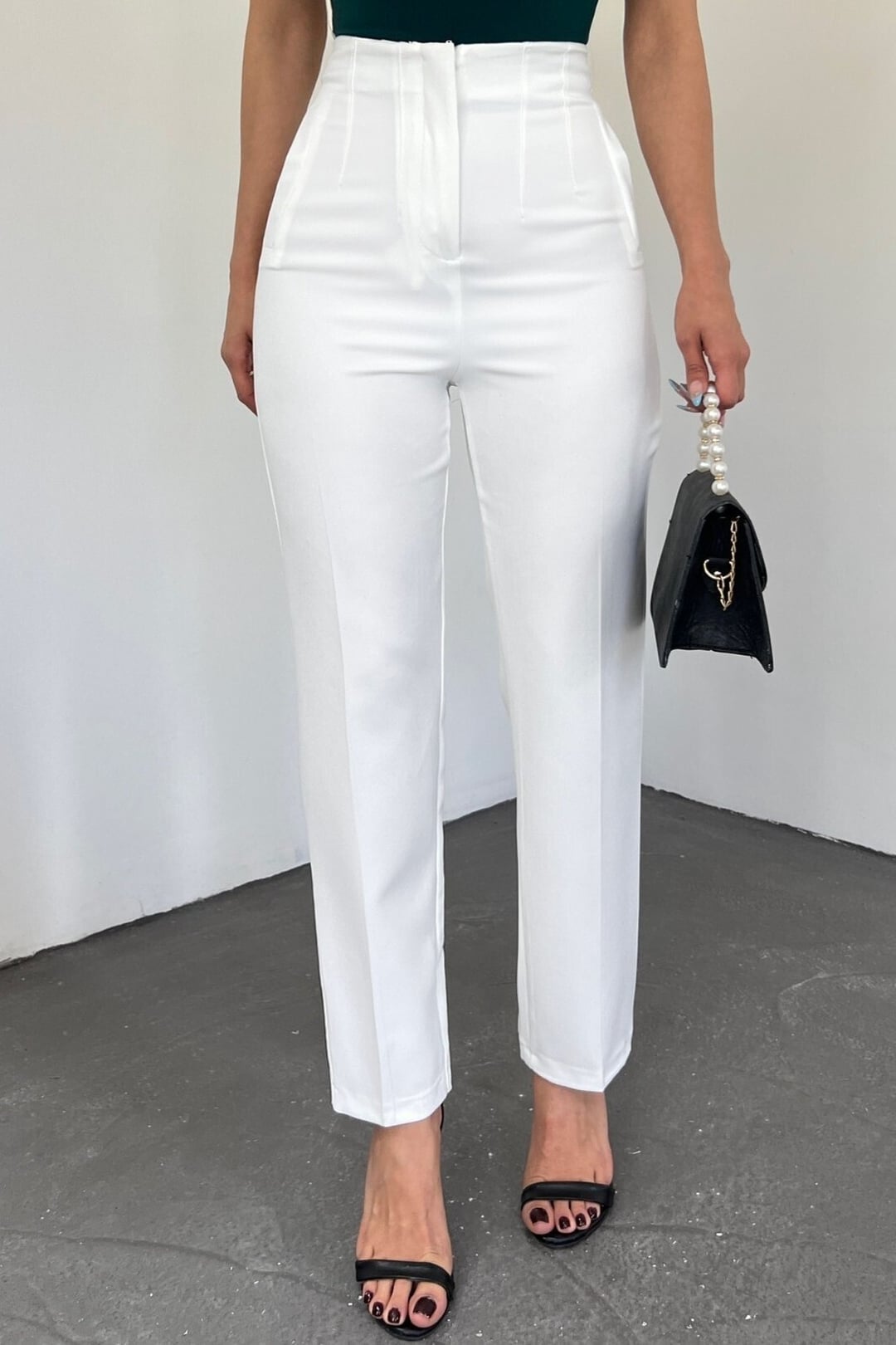 Pleased Carrot Trousers - White - Podyumplus - by Peralane - photo 4