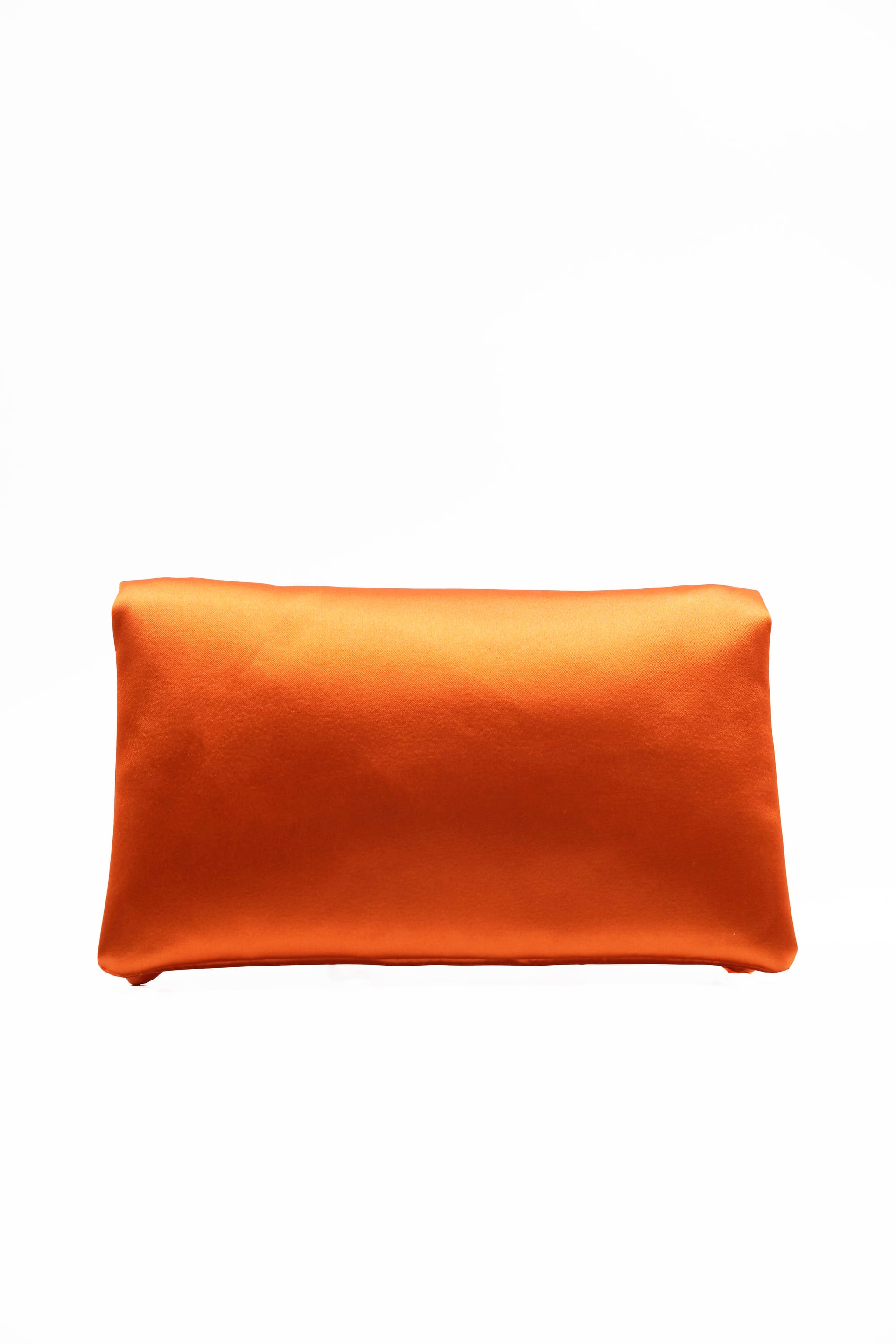 Yulia Orange Satin Detail Women's Hand and Shoulder Bag - Aron Atelier - by Peralane - photo 4
