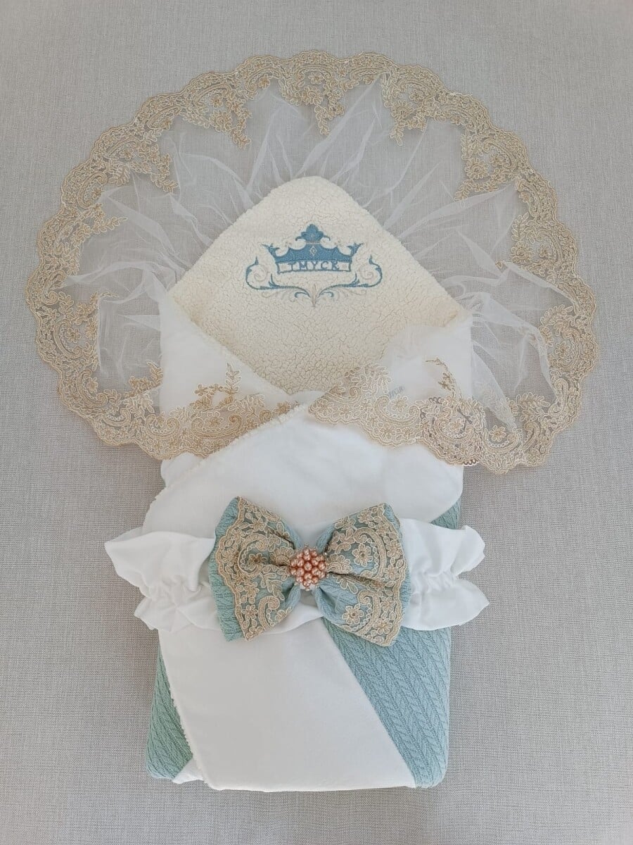 Unisex Baby Swaddle Blanket 0-18M Mint Green - Tomuycuk - by Peralane